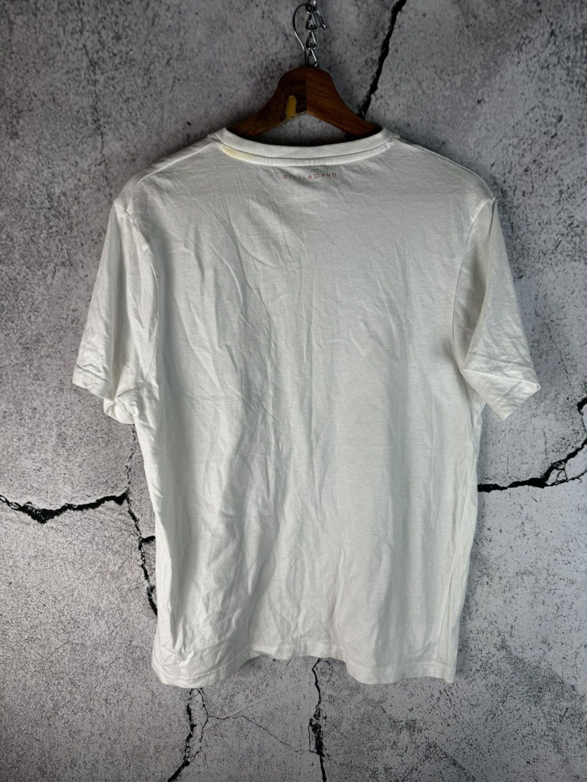 Stella McCartney Stella Mccartney X Comic Relief David Bailey White T Shirt Size US M / EU 48-50 / 2 - 2 Thumbnail