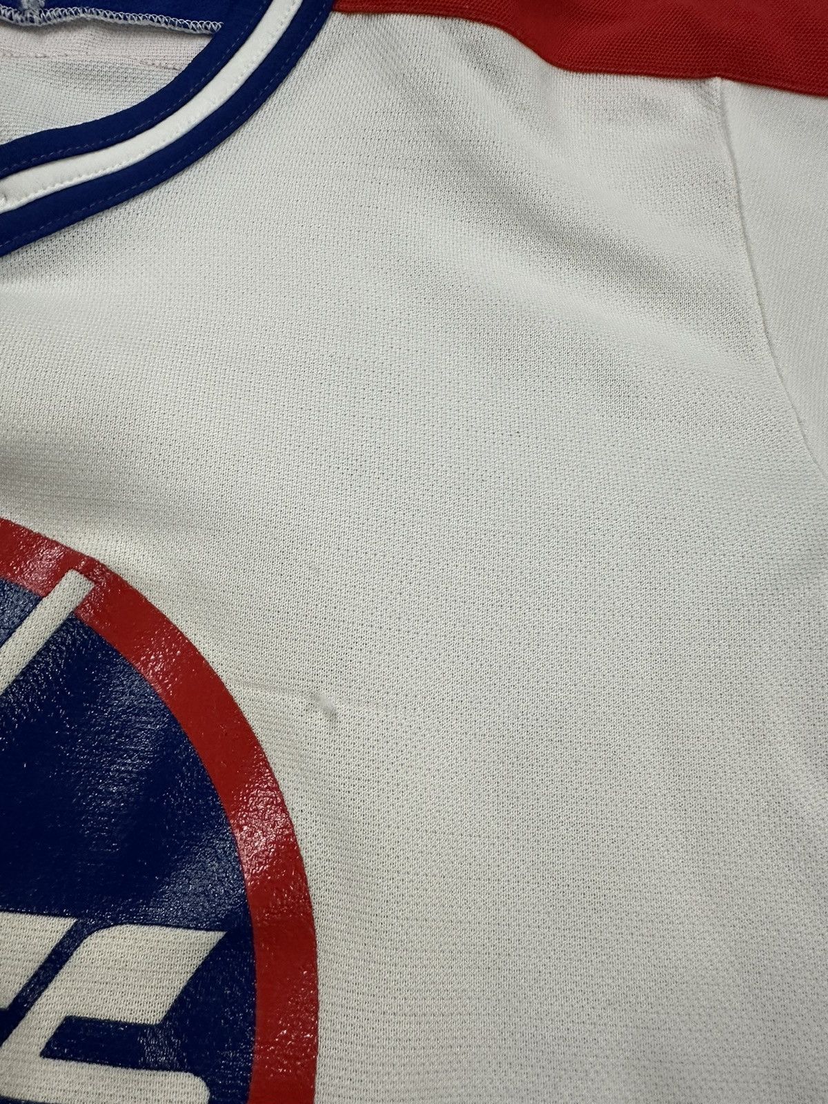 Ccm Vintage 80s CCM Winnipeg Jets NHL Hockey Jersey YOUTH Size XS / US 0-2 / IT 36-38 - 12 Thumbnail
