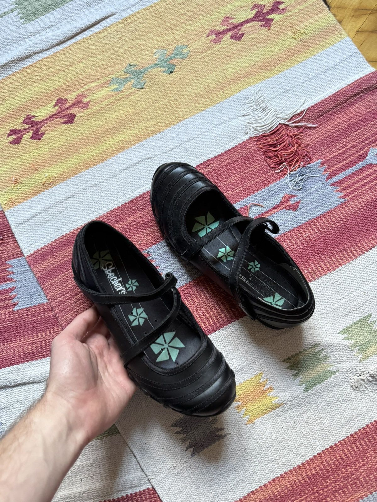 SKECHERS Vintage 00’s Skechers y2k Japanese Ballet Flats Size US 8 / IT 38 - 3 Thumbnail