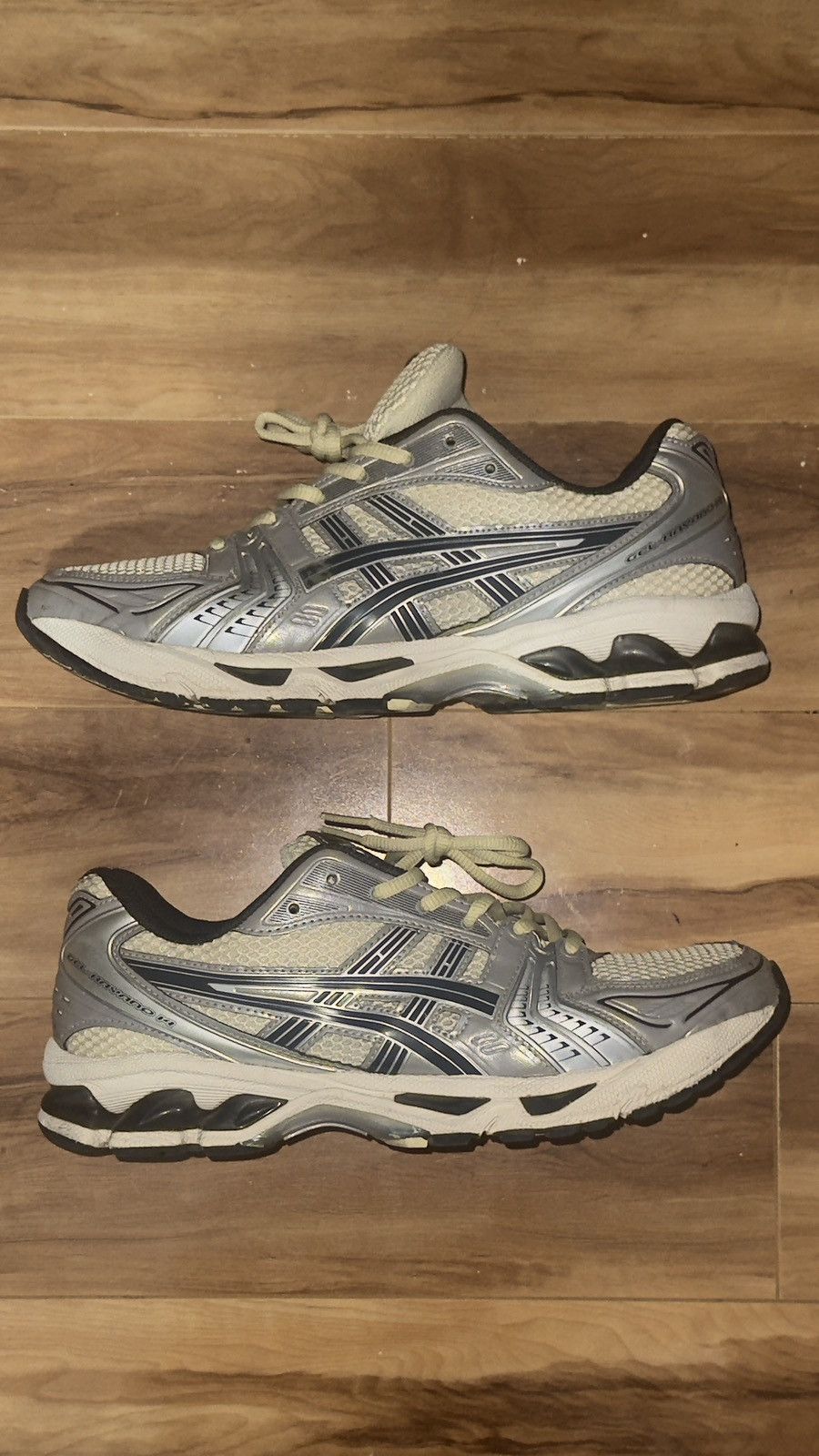ASICS Gel- Kayano 14 Oyster White Steeple Grey