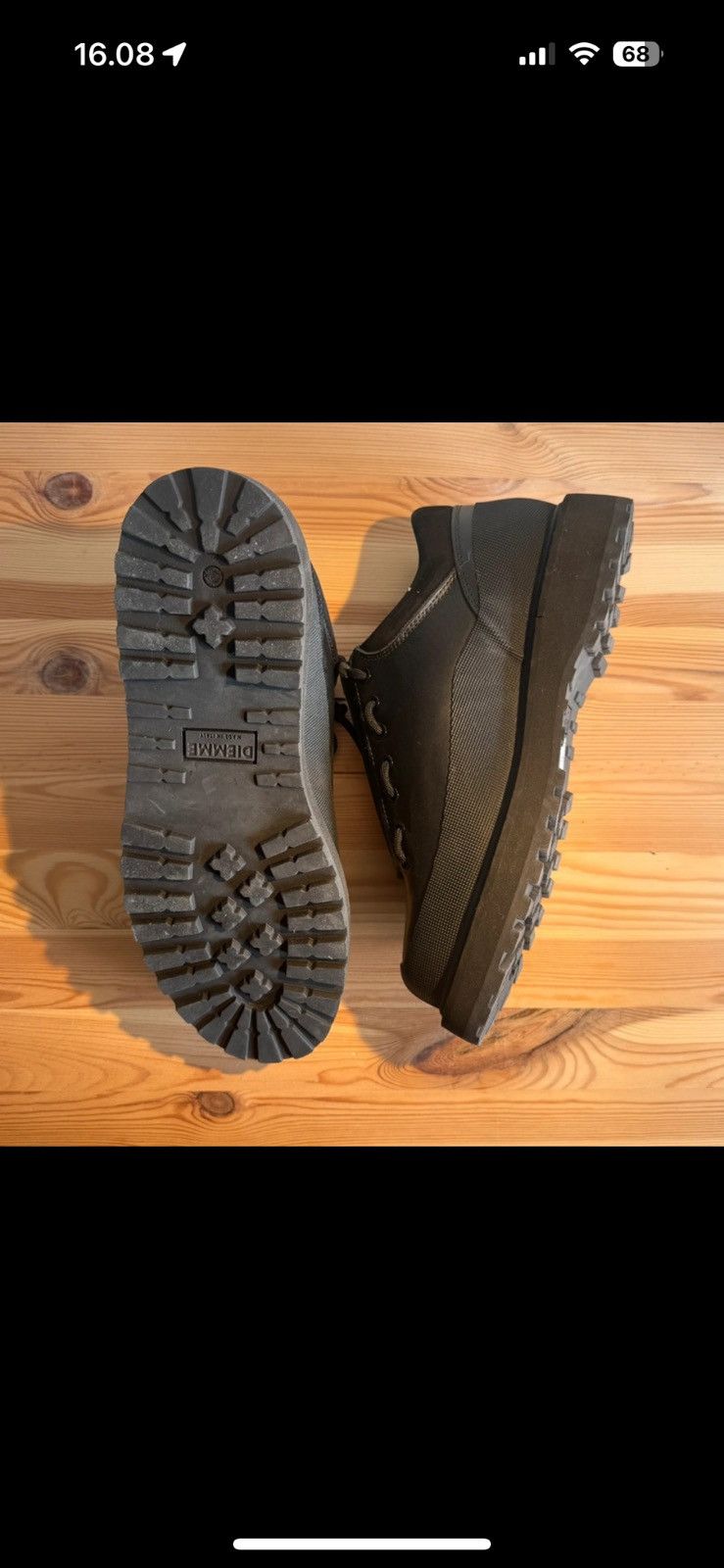 Diemme × White Mountaineering Diemme Black Zip Shoes Size US 10 / EU 43 - 2 Thumbnail