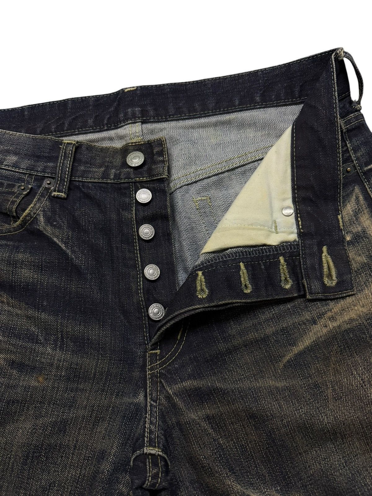 Takeo Kikuchi Vintage Y2K Takeo Kikuchi Japan Denim Jeans | W32 Size US 32 / EU 48 - 8 Thumbnail