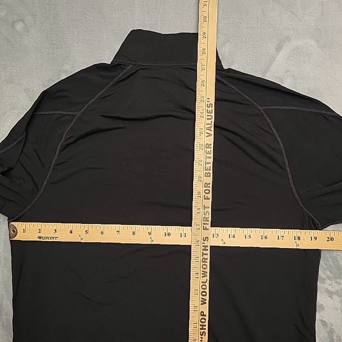Vintage Paradox Shirt Men M Black Merino Wool Blend Dri Release 1/4 Zip Long Sleeve Size US M / EU 48-50 / 2 - 8 Thumbnail