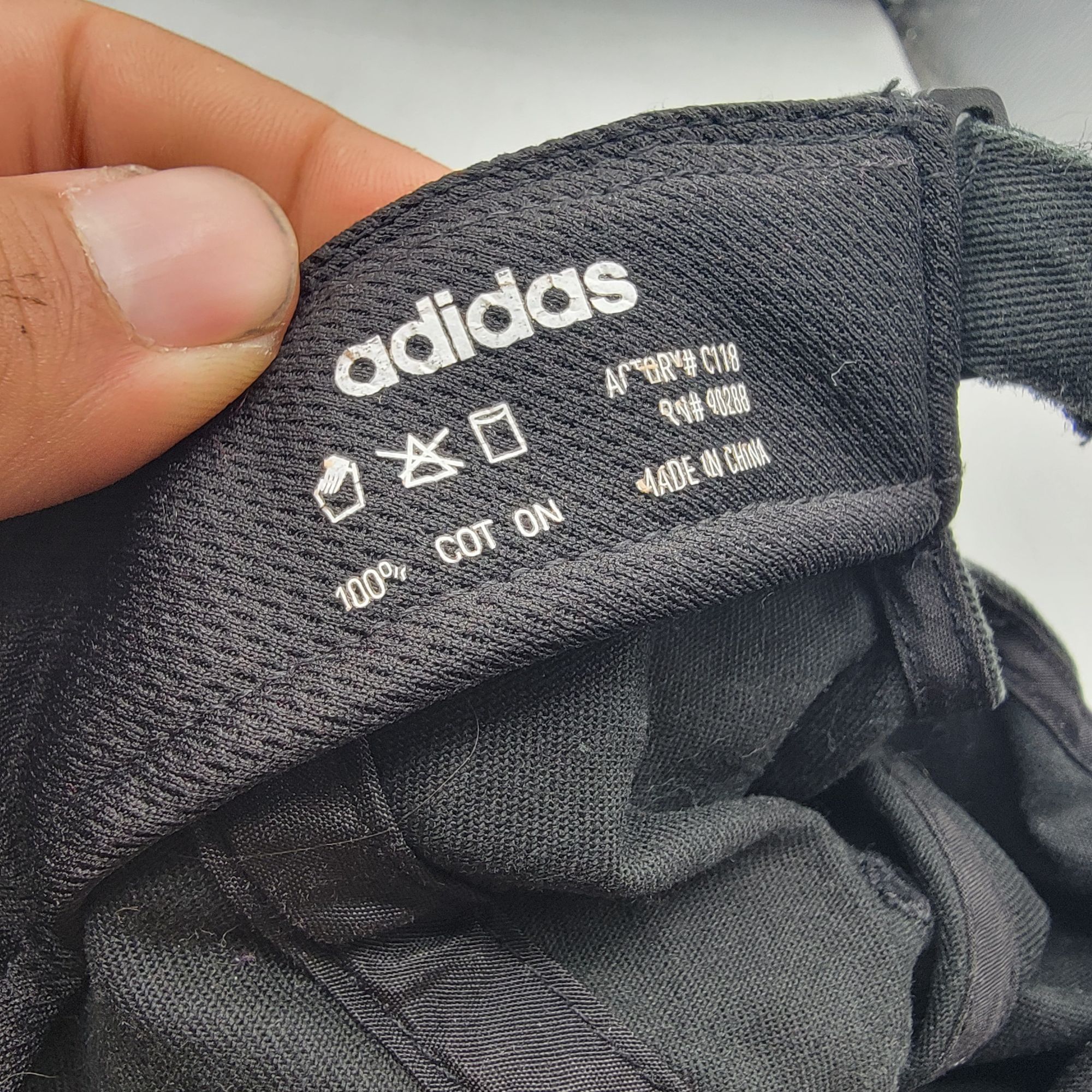 Adidas Adidas Adults Black Baseball Hat Cap Adjustable Casual Athle Size ONE SIZE - 5 Thumbnail