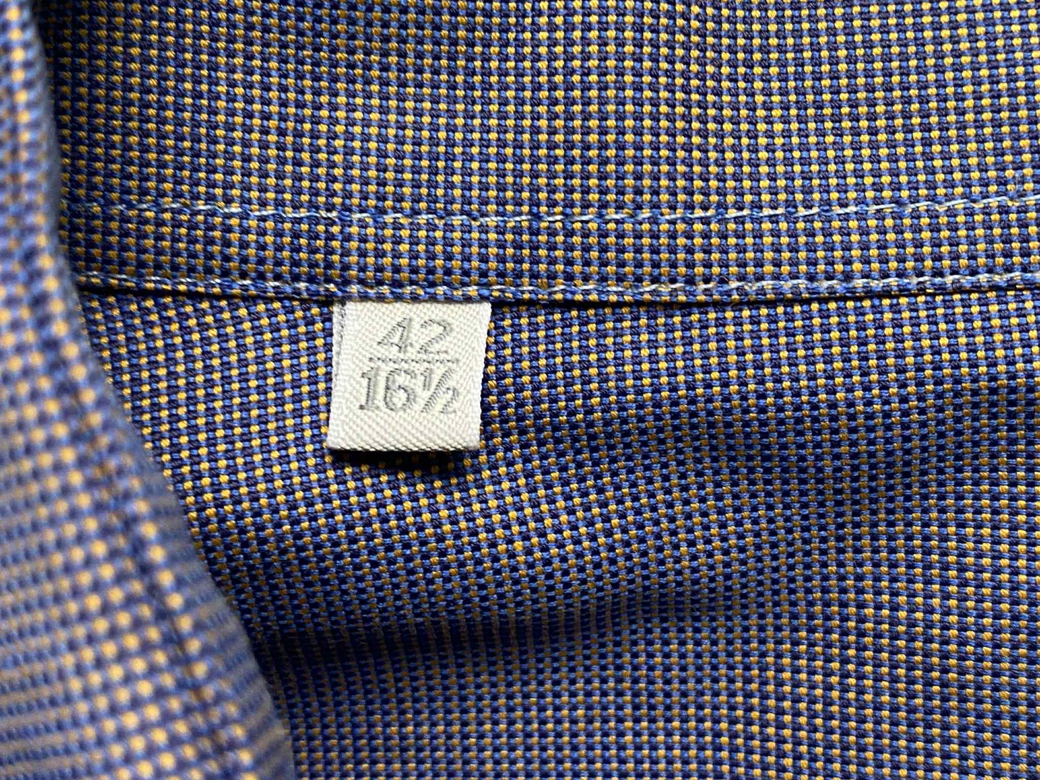 Ermenegildo Zegna Ermenegildo Zegna Button Up Shirt Chameleon Color With Tie Size US XL / EU 56 / 4 - 7 Thumbnail