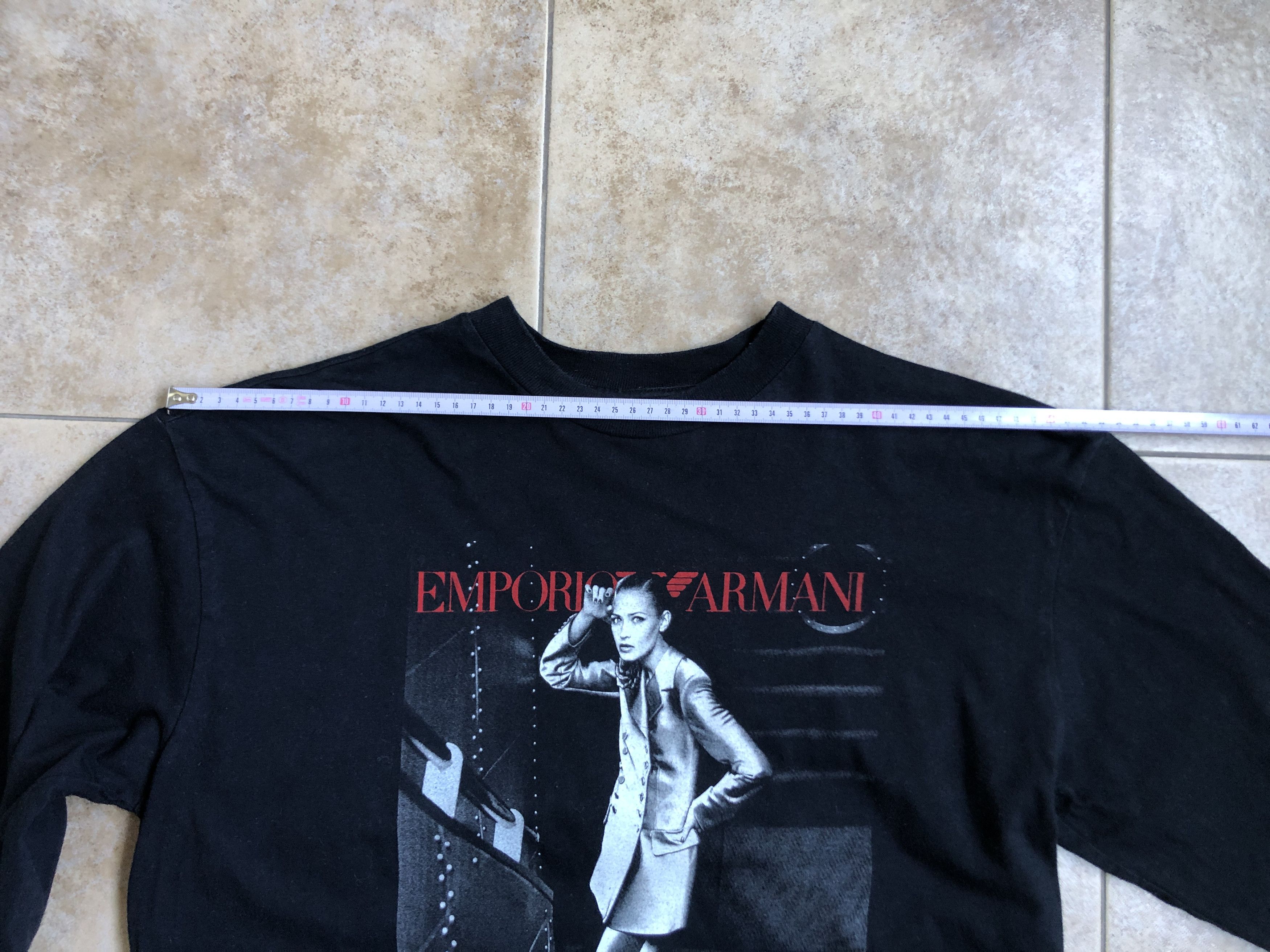 Emporio Armani Emporio Armani Vintage Long Sleeve Tee Magdalena Wrobel Size US M / EU 48-50 / 2 - 20 Thumbnail