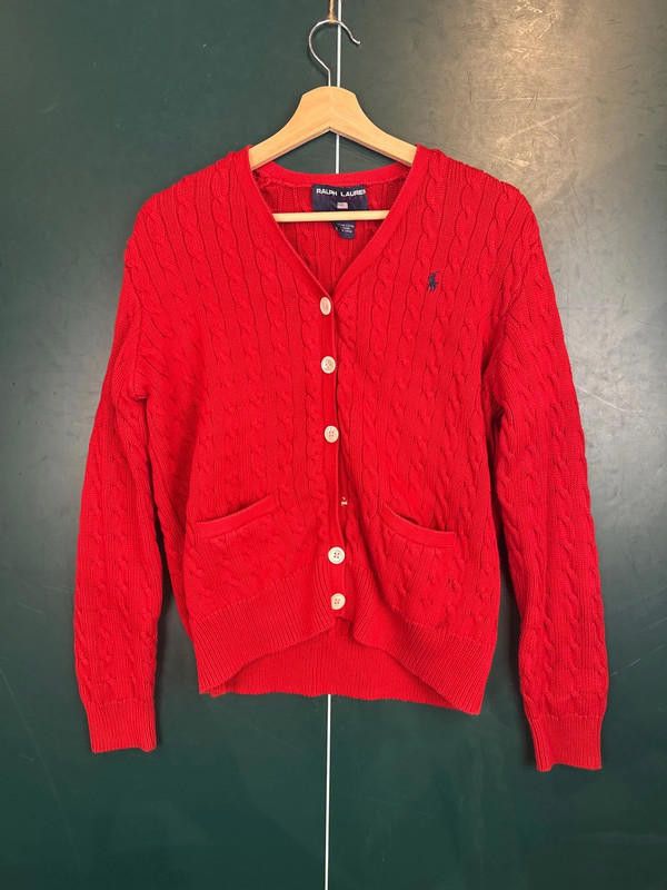 Polo Ralph Lauren Ralph Lauren Cable Knit Cardigan Size M / US 6-8 / IT 42-44 - 1 Thumbnail