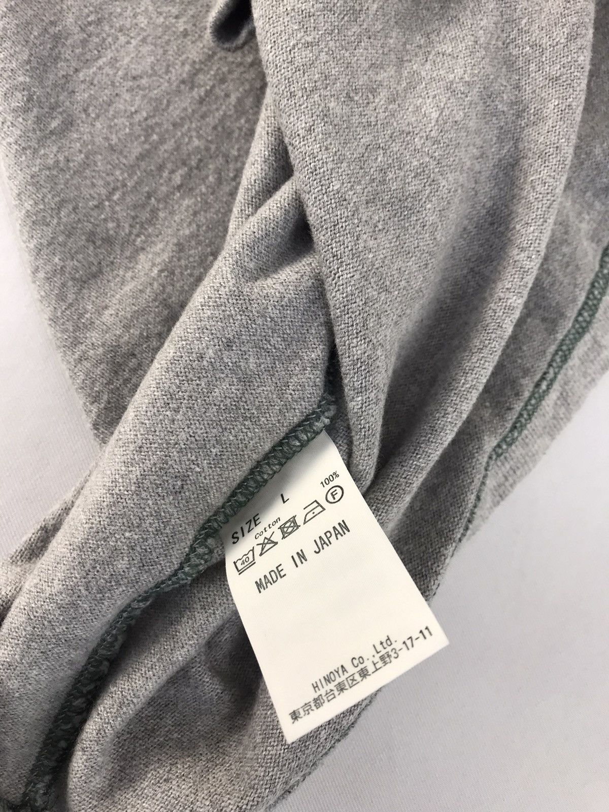 Burgus Plus Bungus Plus Made in Japan Japanese Brand Long Sleeve Tee Size US L / EU 52-54 / 3 - 6 Thumbnail