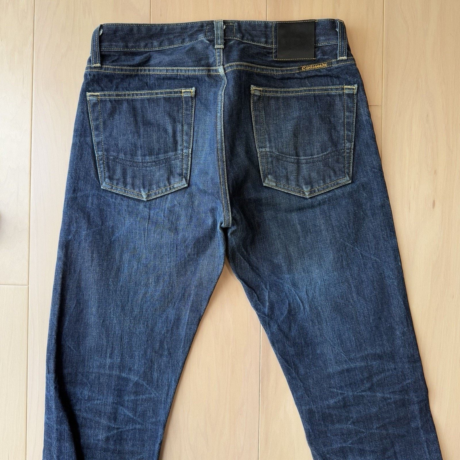 Civilianaire Civilianaire Selvedge Jeans 30 Blue Dark Wash Japan Denim Size US 30 / EU 46 - 8 Thumbnail