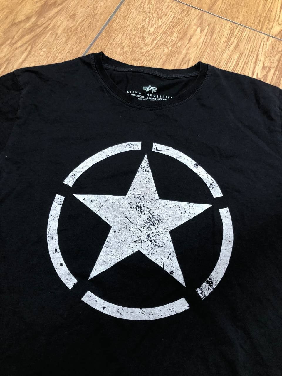Alpha Industries Y2K Alpha Industries Big Logo T-Shirt Military Short Sleeve Size US XL / EU 56 / 4 - 13 Thumbnail