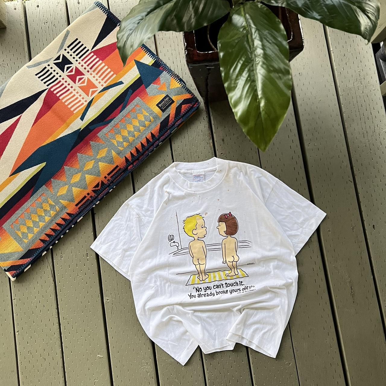 Vintage Vintage 90's Funny Sex Shirt Size US L / EU 52-54 / 3 - 6 Thumbnail