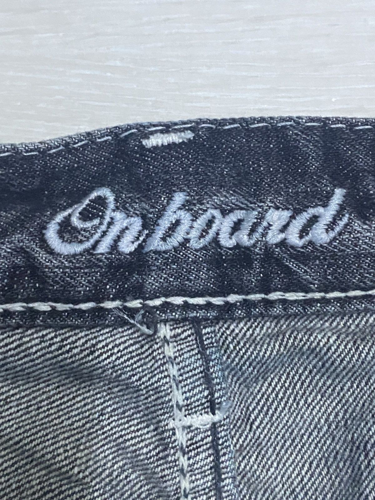 If Six Was Nine Vintage Japanese Brand On Board Patches Bootcut Flare Jeans Size US 34 / EU 50 - 17 Thumbnail