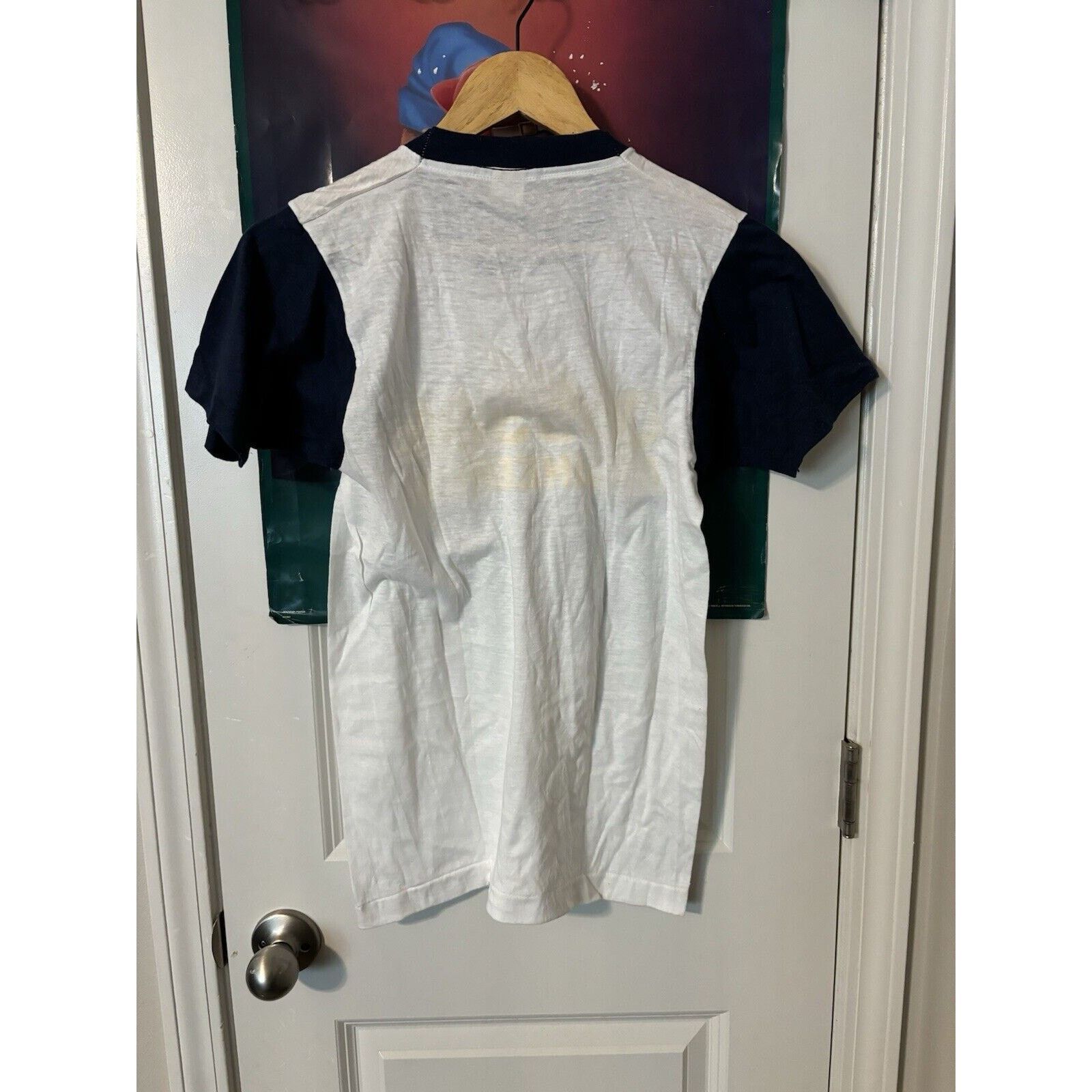Other vintage 80s olsson engineering ringer rare size S white blue Size US S / EU 44-46 / 1 - 2 Thumbnail