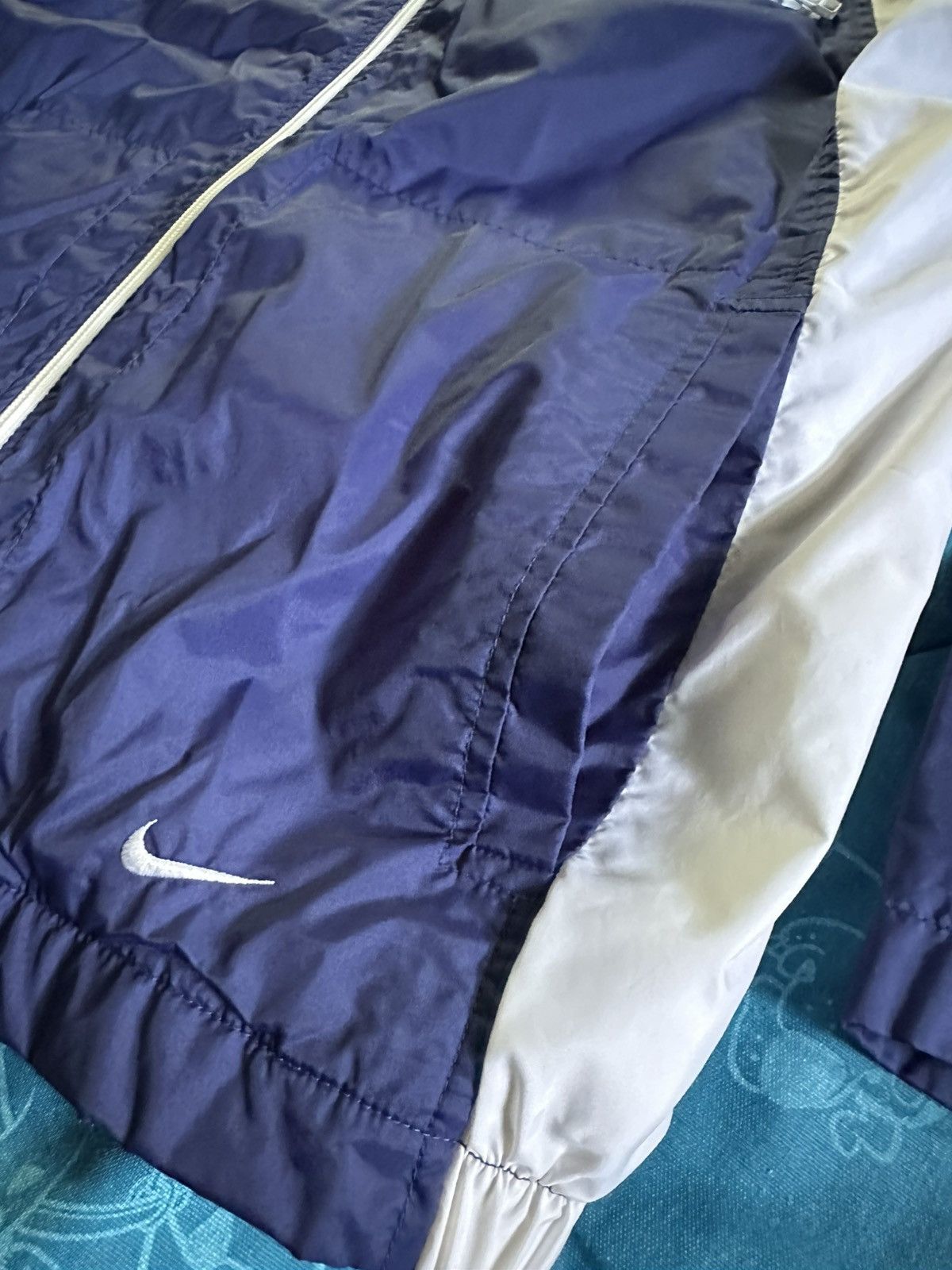 Nike Vintage Nike Full Zip Windbreaker Size US S / EU 44-46 / 1 - 2 Thumbnail