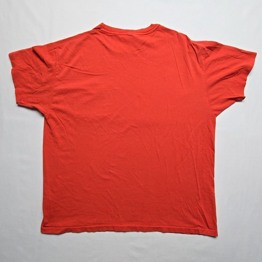 Vintage Vintage Red Blank Pocket T-Shirt XL Crew Neck Hanes Tee Size US XL / EU 56 / 4 - 5 Thumbnail