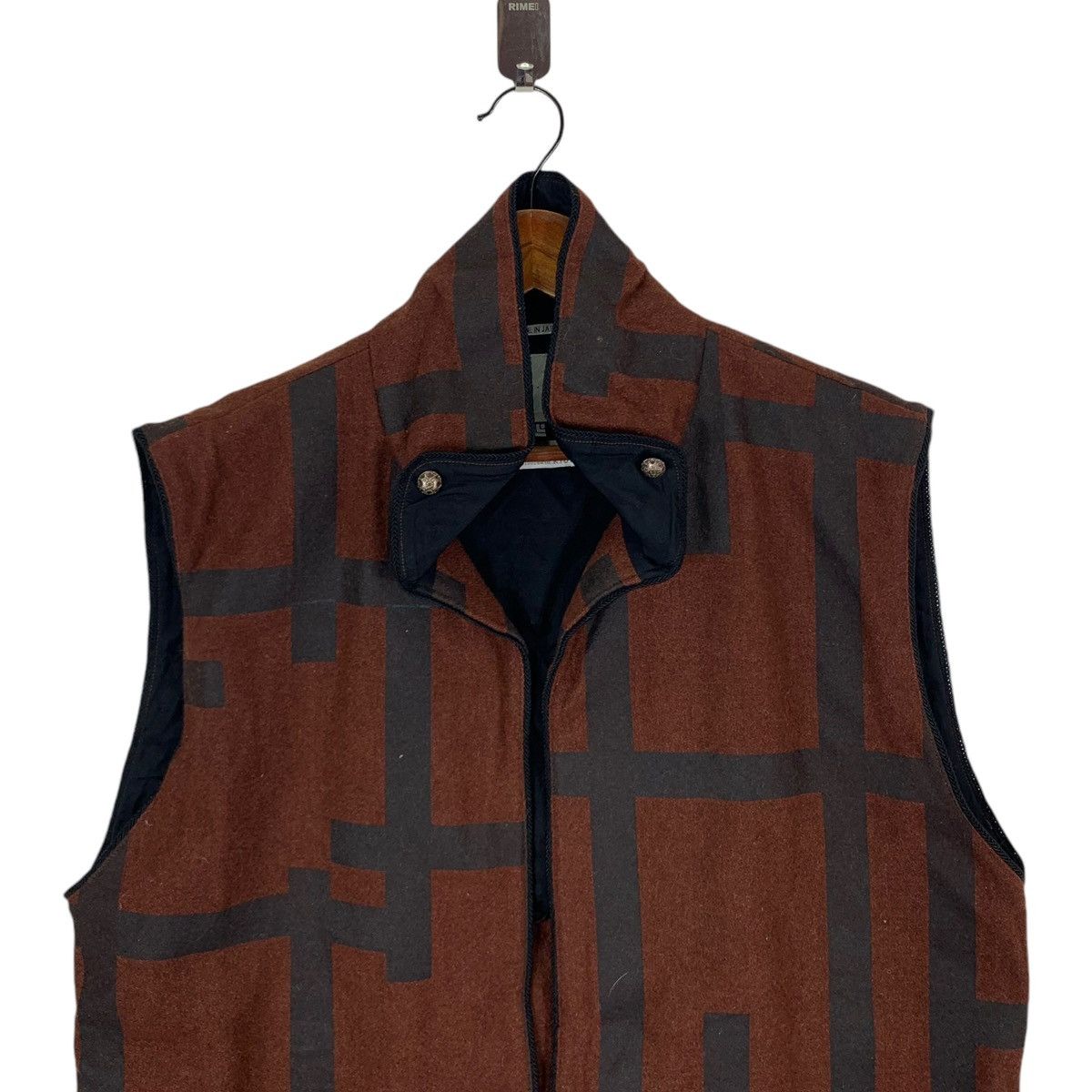 Handmade × SOU SOU VINTAGE SOU SOU JAPANESE POP TEXTILE DESIGN VEST JACKET Size US L / EU 52-54 / 3 - 4 Thumbnail