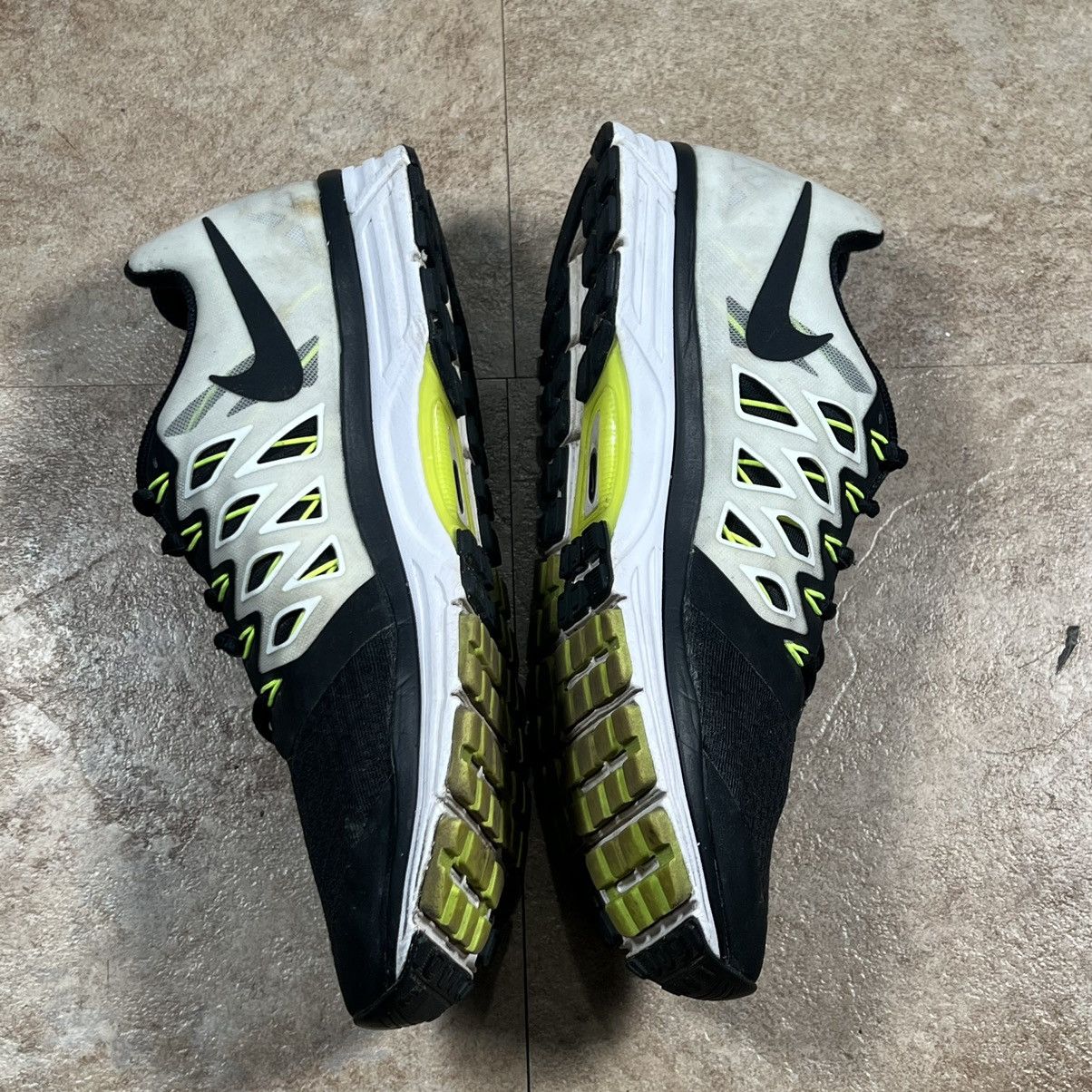 Nike Nike Zoom Vomero 9 Shoes Black Green Neon Running Sneakers Size US 10.5 / EU 43-44 - 7 Thumbnail