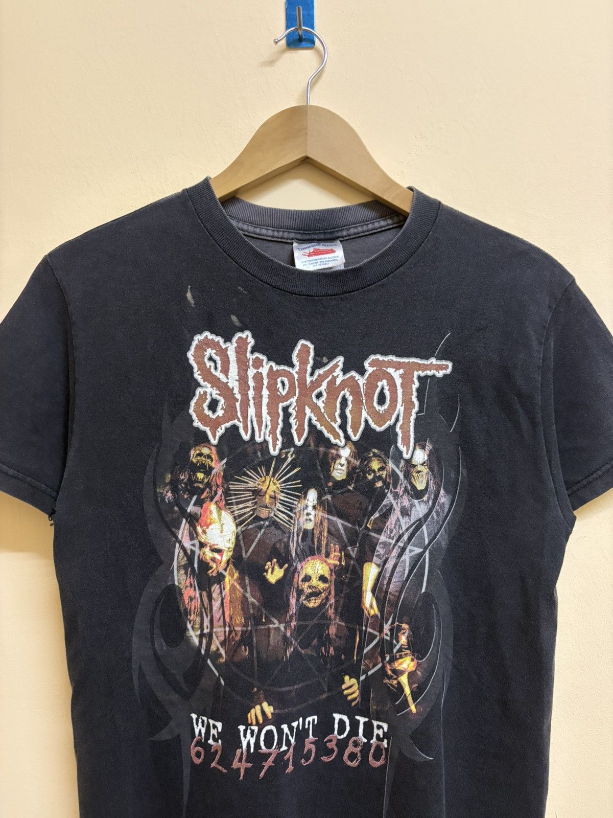 Band Tees Vintage 2004 Slipknot Band Line Up Metal T-Shirt Size US S / EU 44-46 / 1 - 3 Thumbnail