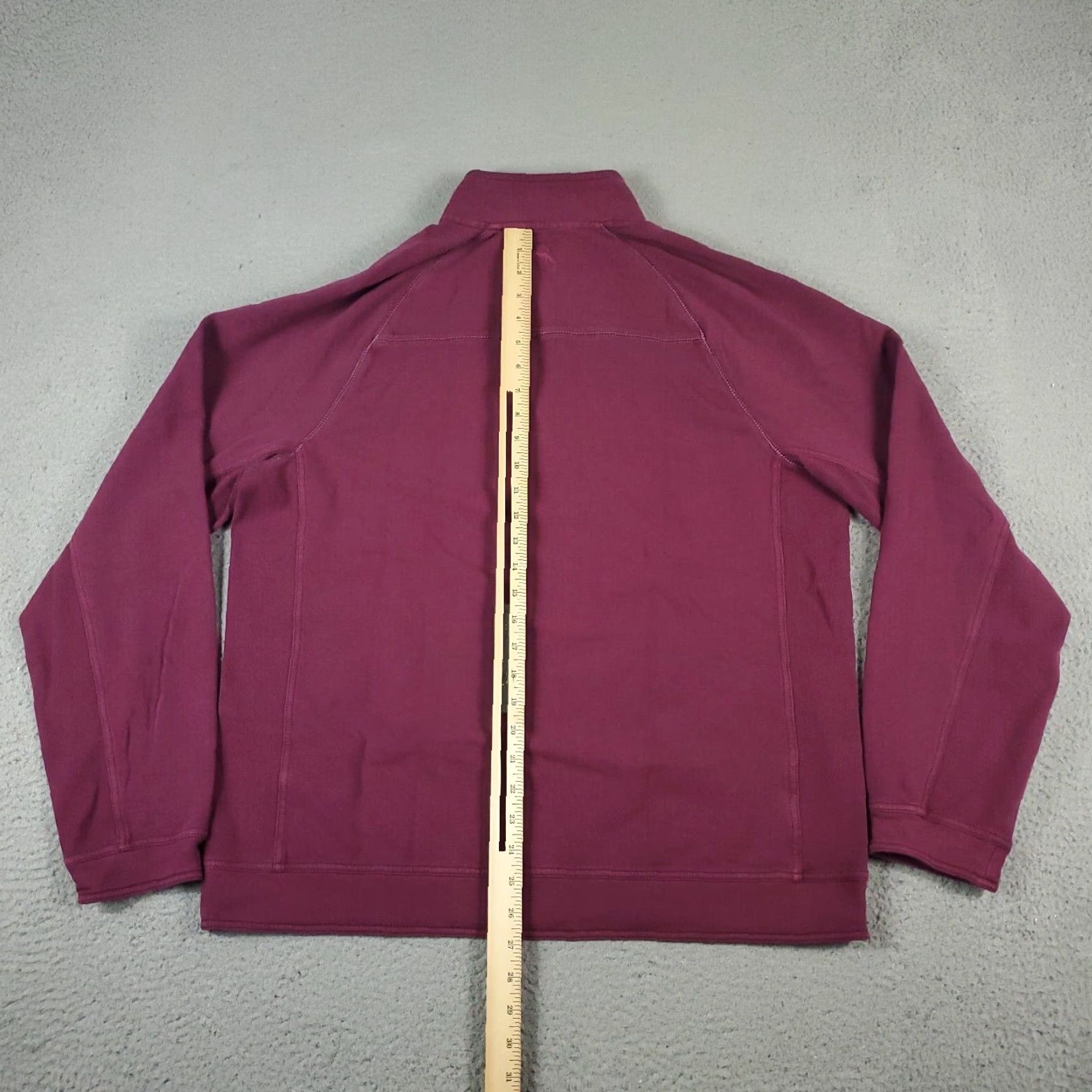 Tommy Bahama Tommy Bahama Sweater Mens Large Purple 1/4 Zip Pullover Size US L / EU 52-54 / 3 - 6 Thumbnail