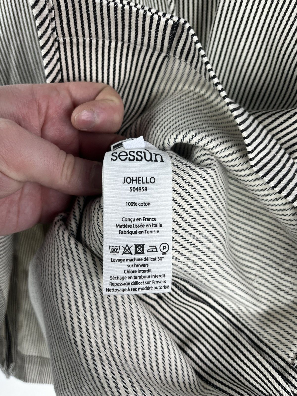 Other Striped cotton baker shirt jacket Sessun Size S / US 4 / IT 40 - 13 Thumbnail