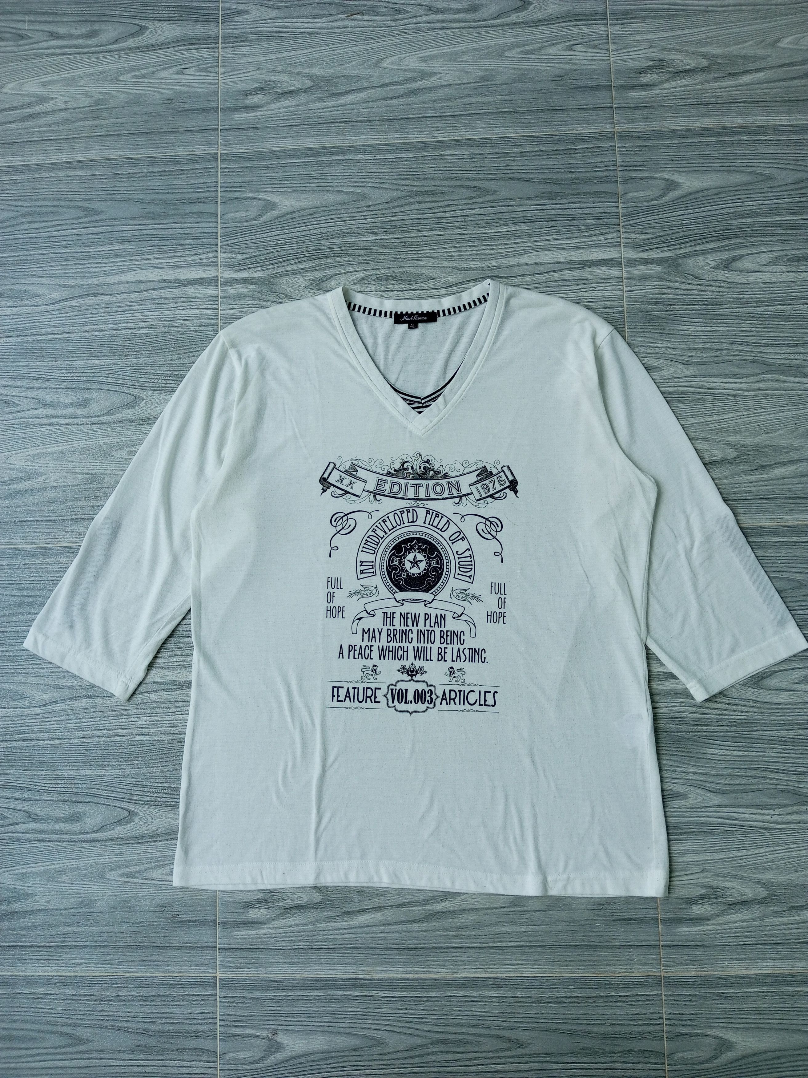 Japanese Brand Mind Games Gothic Poem Long Sleeve Japanese T Shirt Size US XXL / EU 58 / 5 - 1 Thumbnail