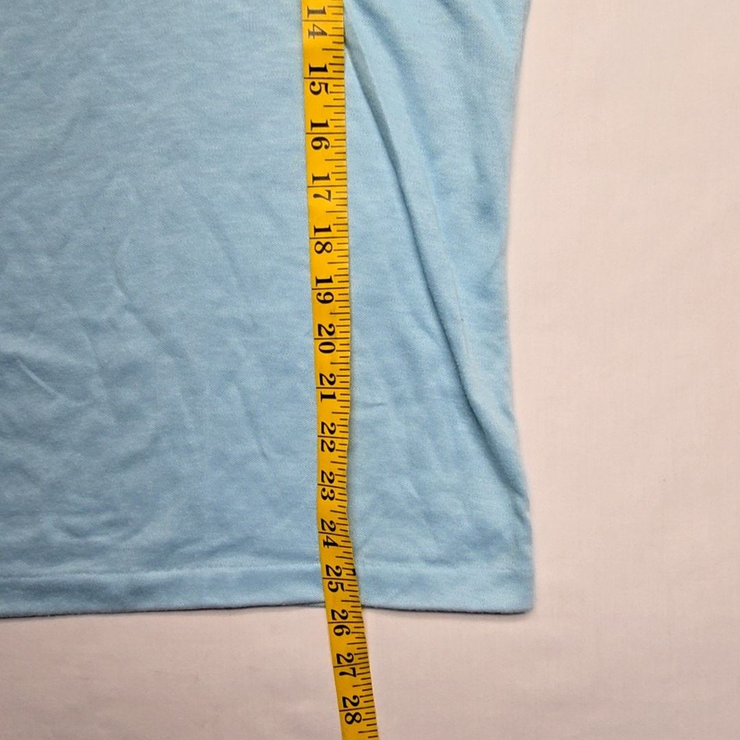 Vintage Vintage Montana Polo Nature Graphic Light Blue S Shirt 90s Size S / US 4 / IT 40 - 9 Thumbnail