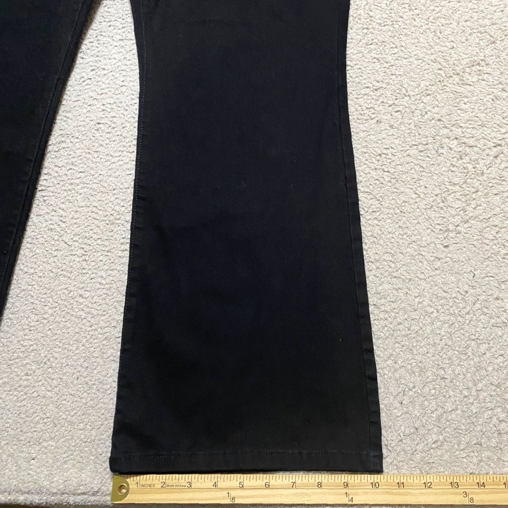 Levi's Levi's 512 Jeans Women's Plus Dark Wash Black Denim Bootcut High Rise 24 Size 42" / US 20 - 5 Thumbnail