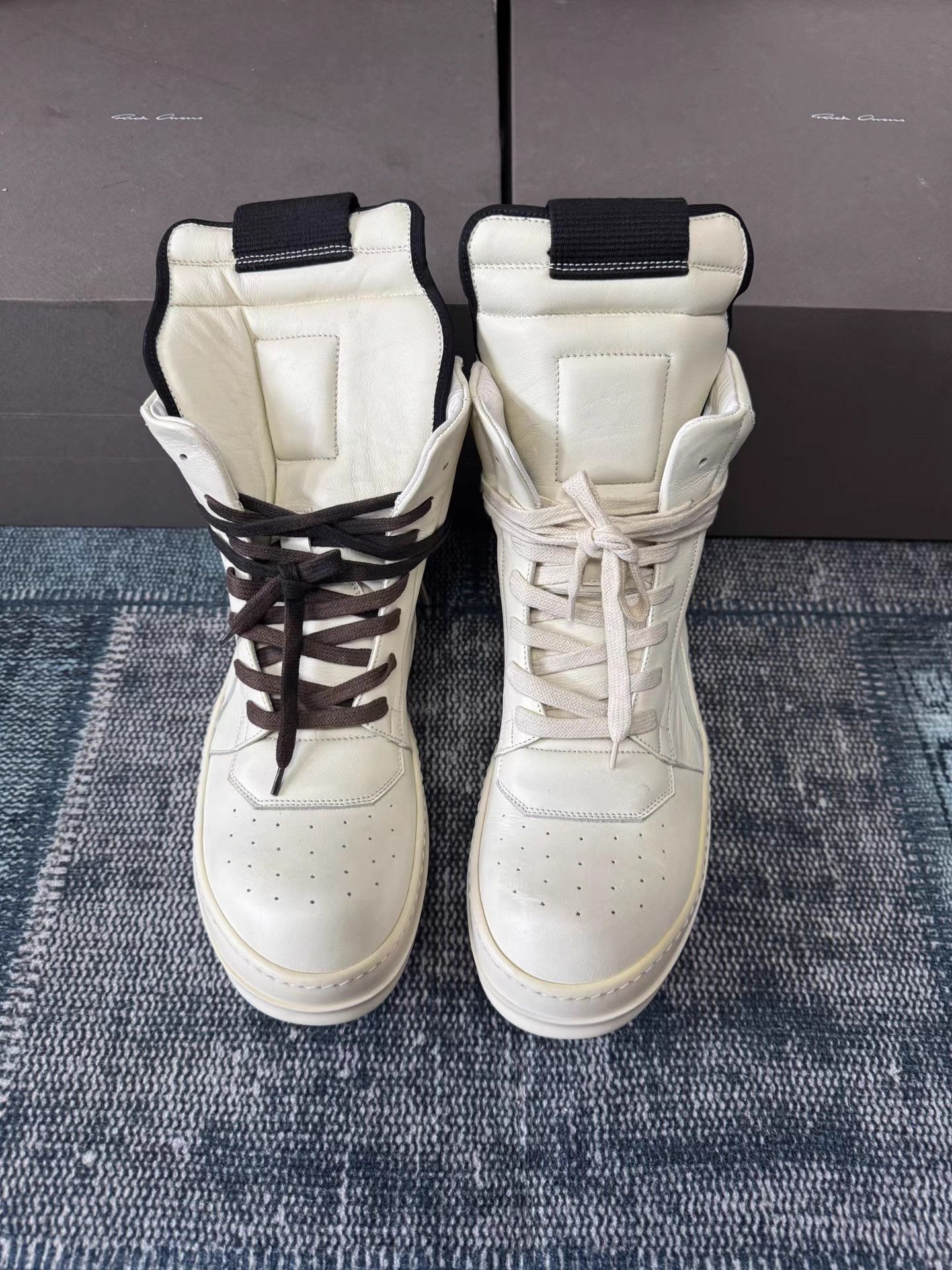 Rick Owens Rick Owens Mainline Reverse Triangle Sneakers Size US 9 / IT 39 - 2 Thumbnail