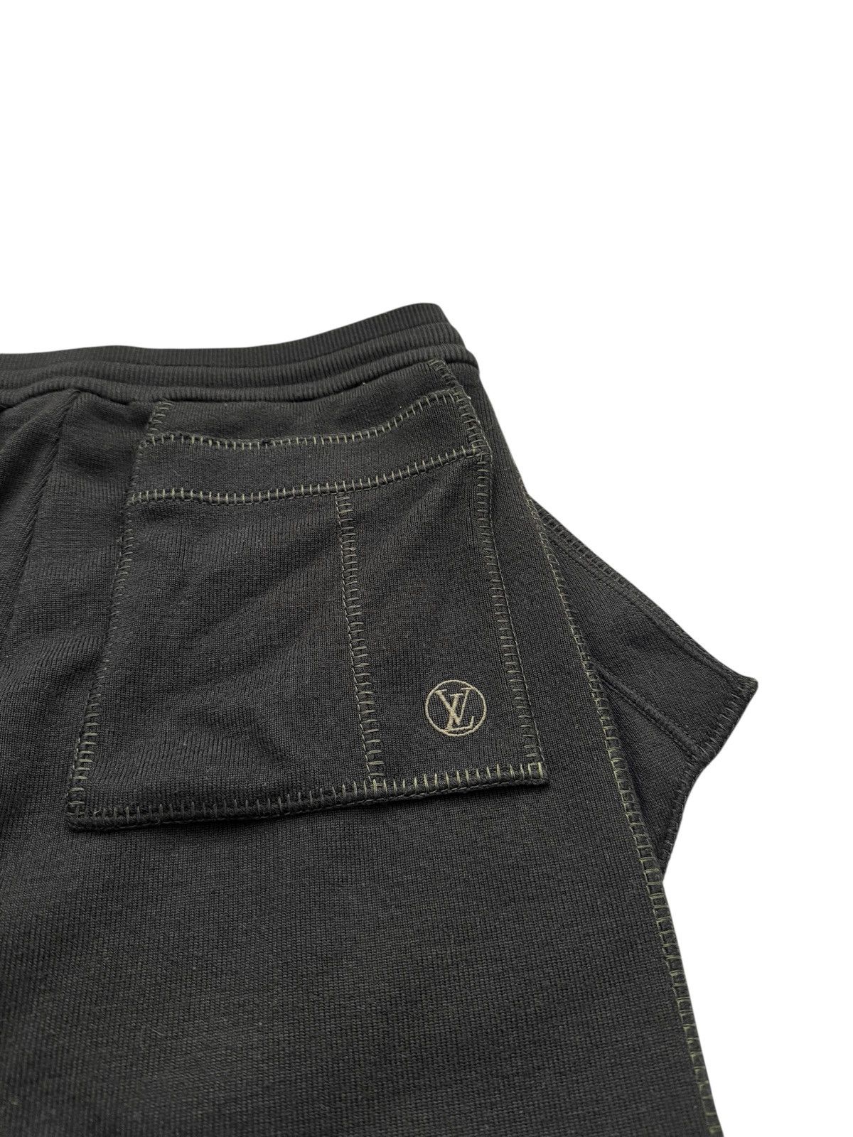 Louis Vuitton Virgil Era Reverse Pocket Contrast Stitch Wool Pants Sz•L Size US 32 / EU 48 - 6 Thumbnail