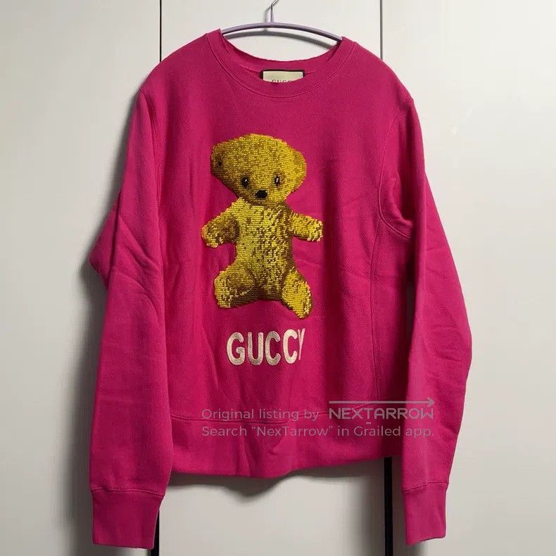 Gucci Gucci Embroidered Bear Sweatshirt Size XS / US 0-2 / IT 36-38 - 2 Thumbnail