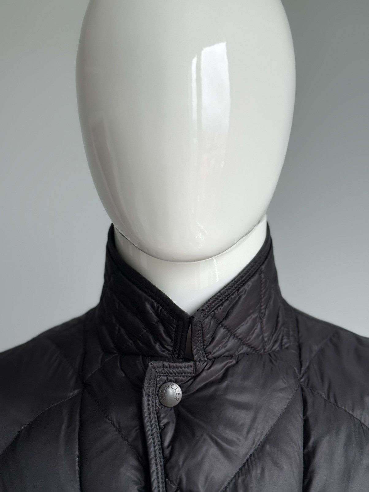 Moncler Moncler Herminier Men Down Puffer Black Logo Coat Jacket Size US L / EU 52-54 / 3 - 8 Thumbnail