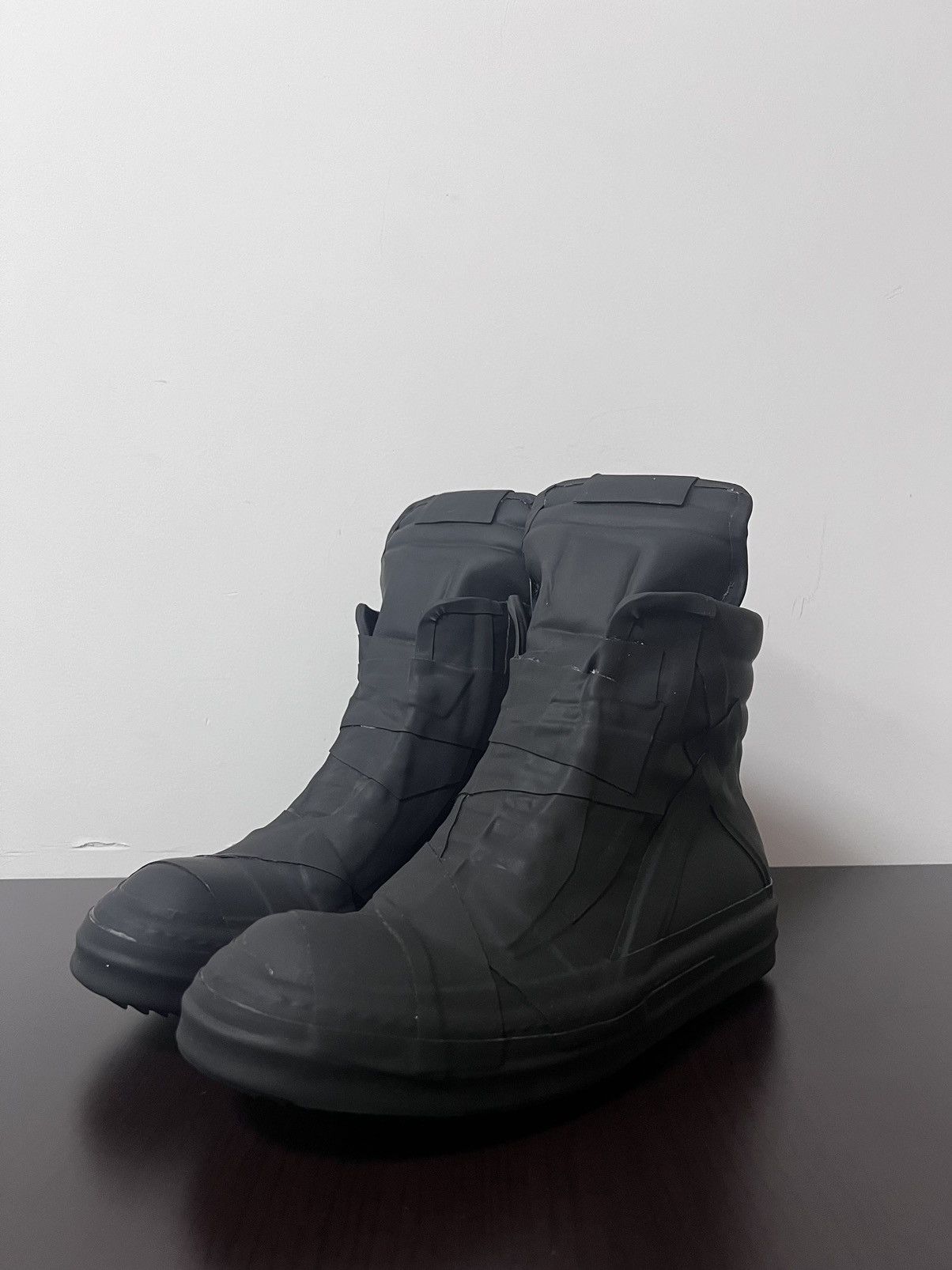 Rick Owens Rick owens performa rubber tapes geobasket in