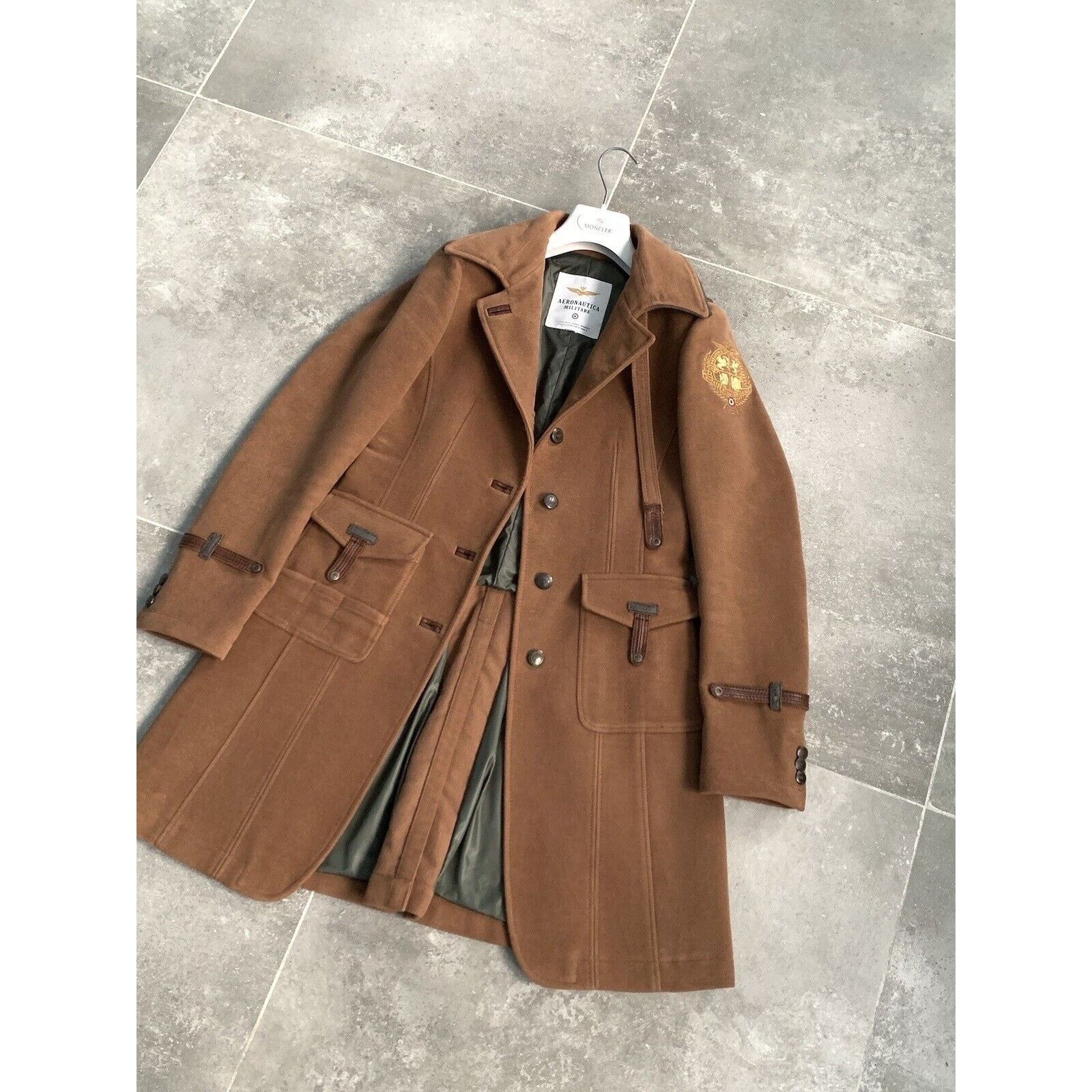 Aeronautica Militare Womens AERONAUTICA MILITARE Trench Coat Jacket EU 36 IT 40 S Size S / US 4 / IT 40 - 7 Thumbnail