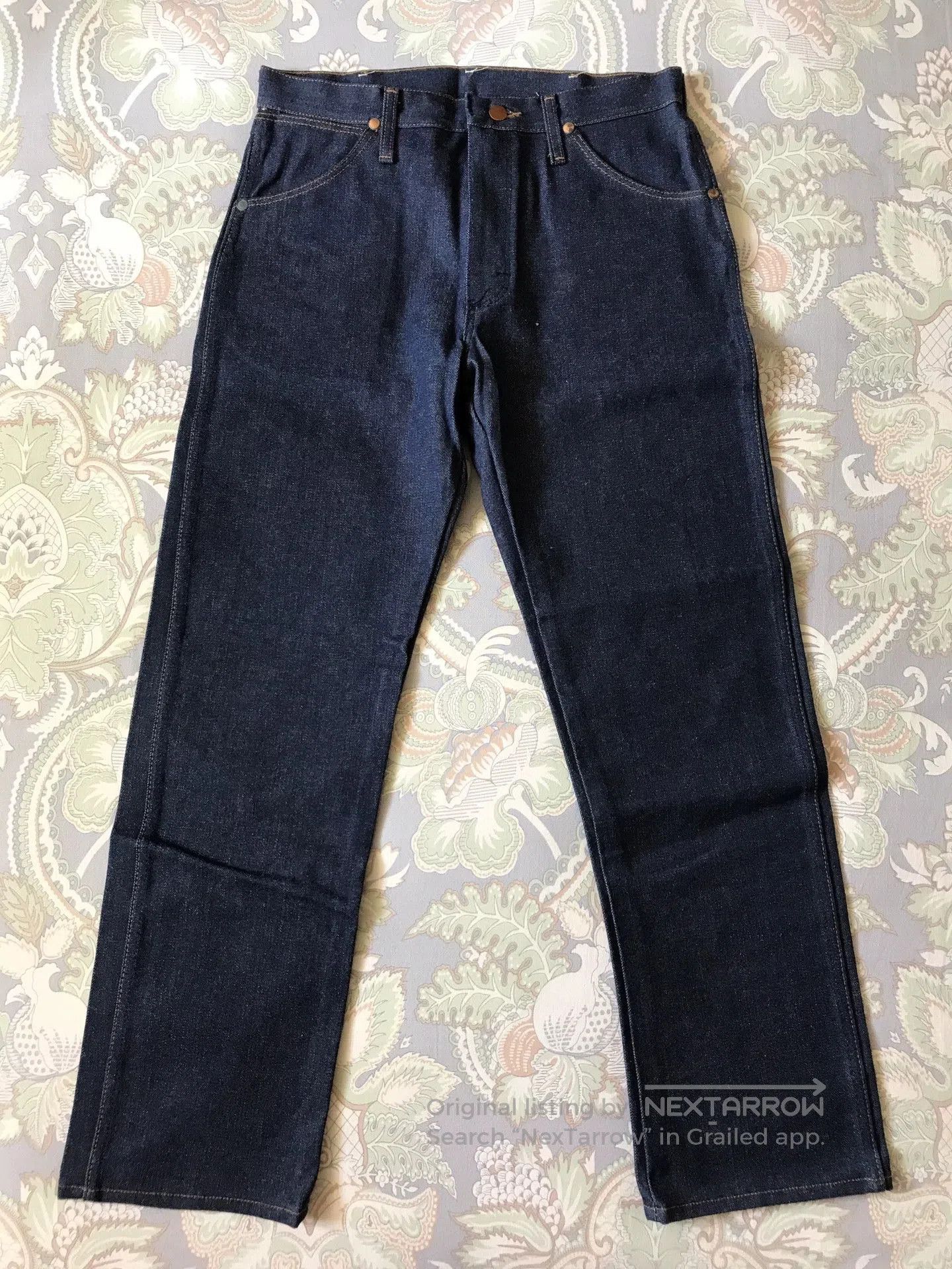 Wrangler 90s Wrangler 13MWZ Raw Denim Jeans. Size US 32 / EU 48 - 2 Thumbnail