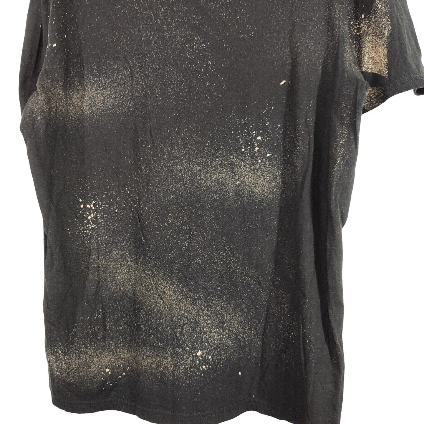 Other District Black Cross T-Shirt Shirt Bleach Spatter Size L Size L / US 10 / IT 46 - 4 Thumbnail