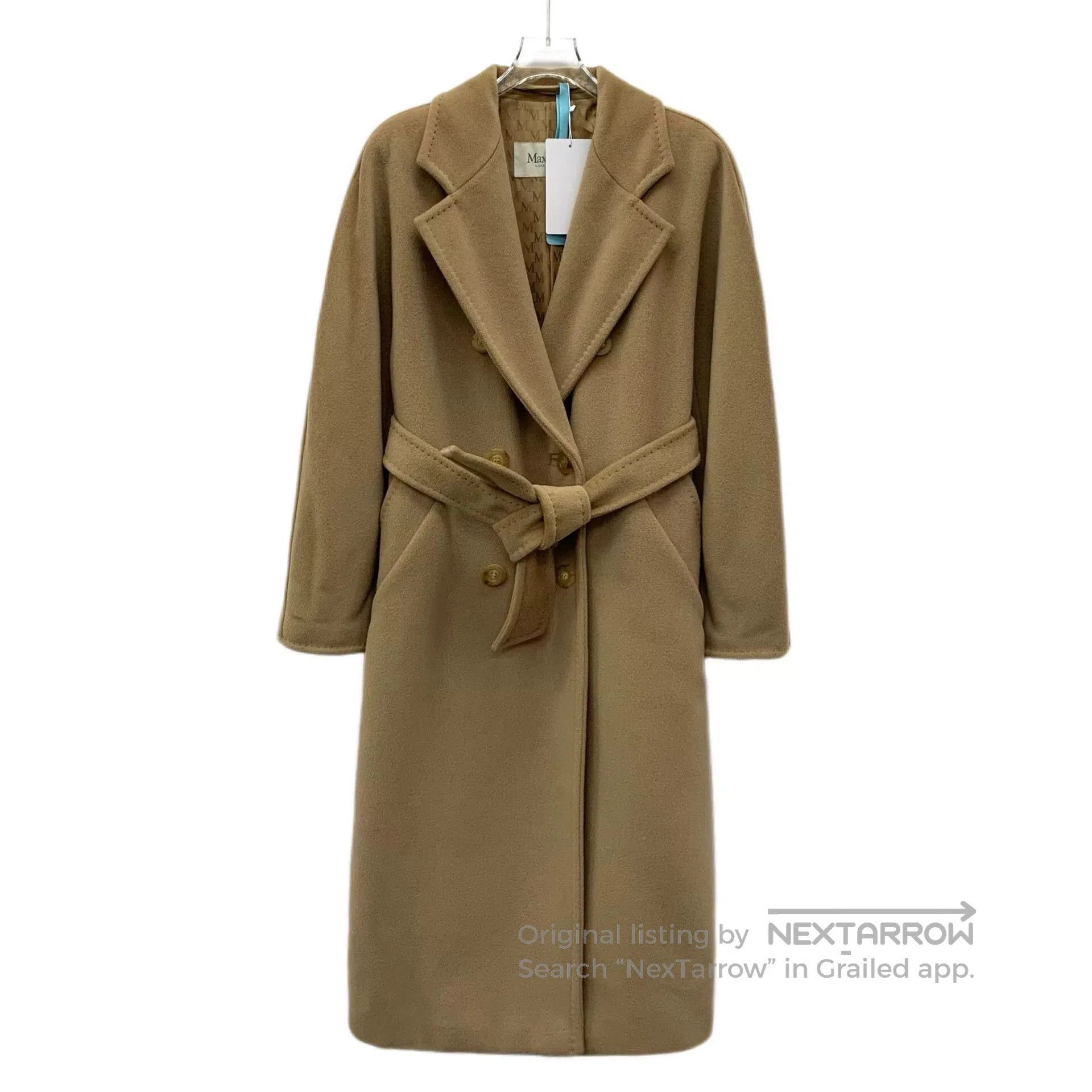 Other brown wool double-breasted long coat. Size US M / EU 48-50 / 2 - 1 Thumbnail