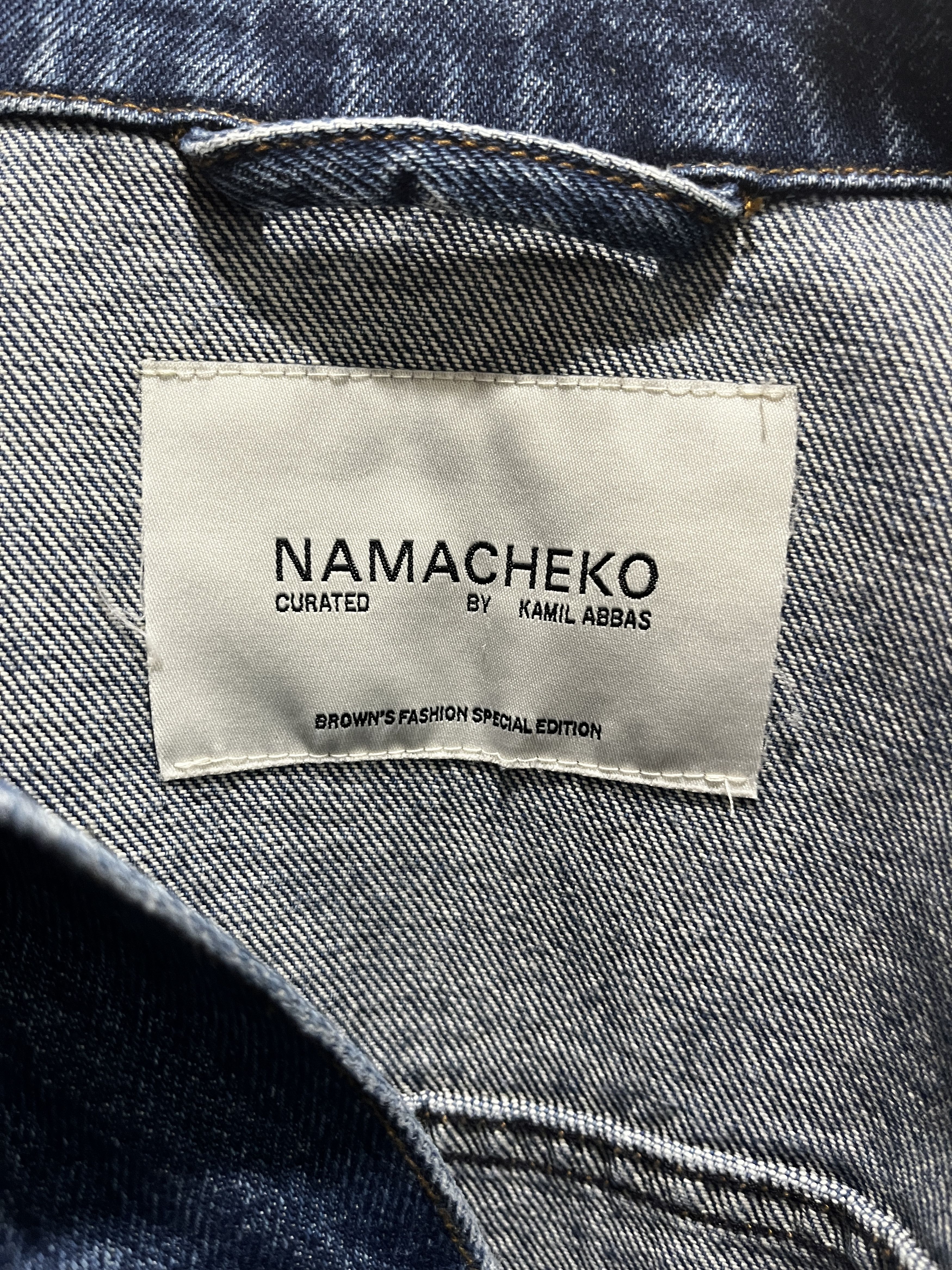 Namacheko Namacheko x Browns Orma Printed Denim Jacket Size US M / EU 48-50 / 2 - 3 Thumbnail