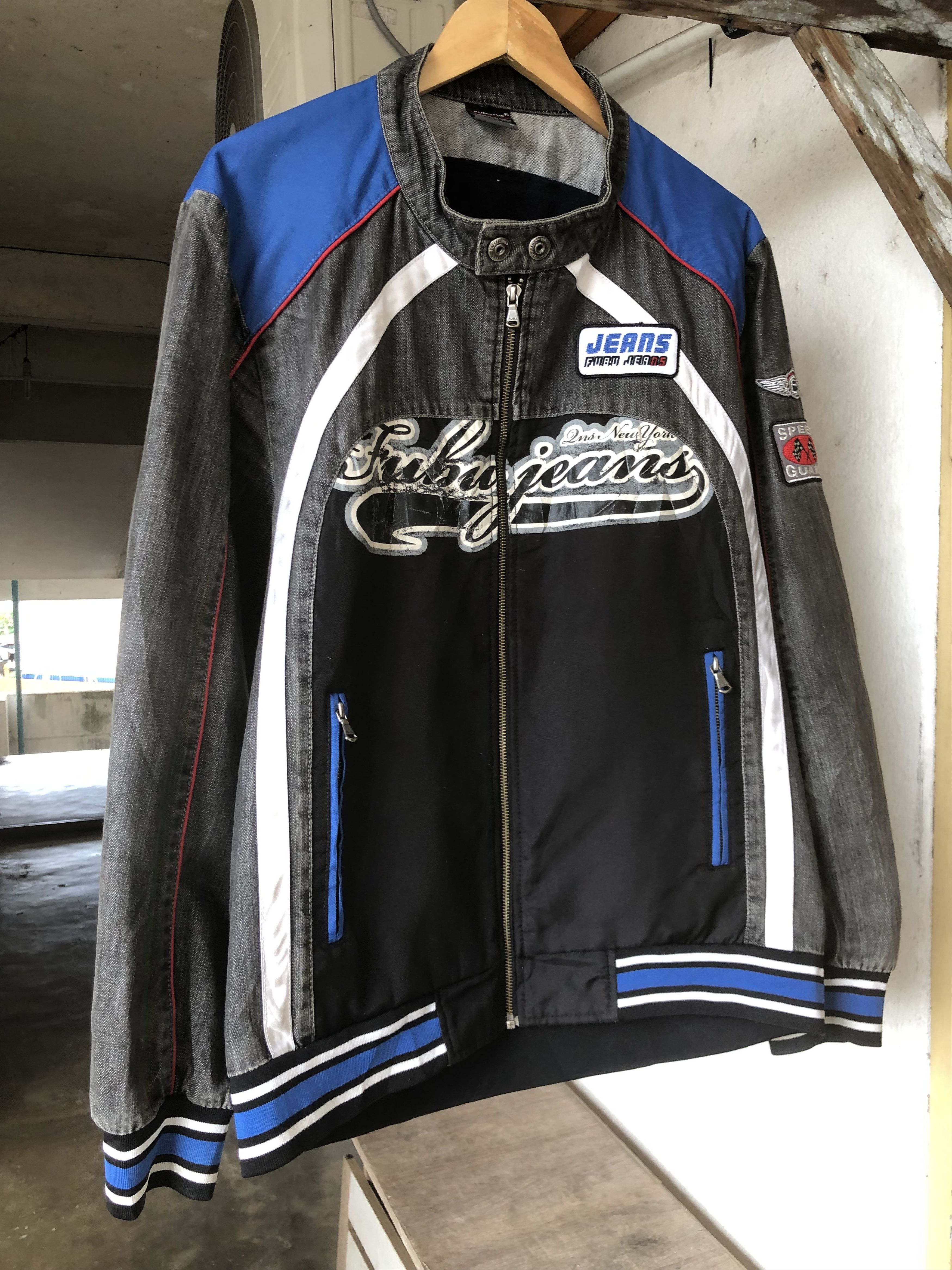 Fubu Rare Fubu The Collection Biker Motorcycle Jacket Size US XL / EU 56 / 4 - 24 Thumbnail