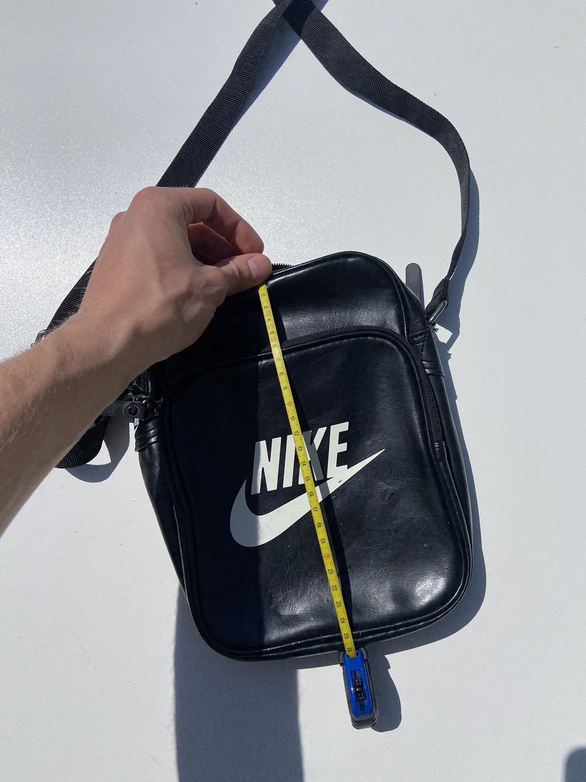 Vintage Nike Vintage Bag Y2K style messenger Size ONE SIZE - 16 Thumbnail