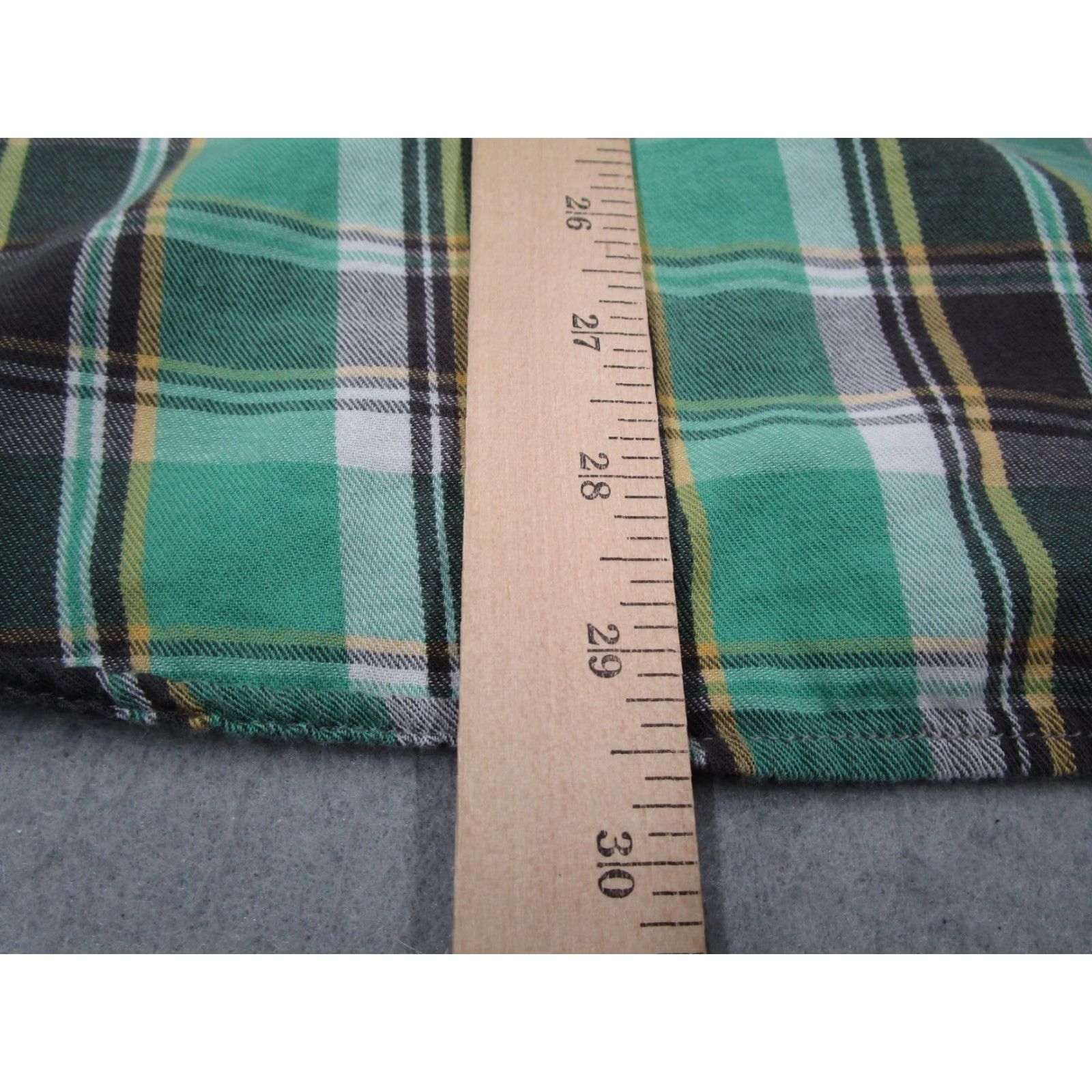 Ralph Lauren VINTAGE Ralph Lauren Denim & Supply Shirt Mens XL Green Check Short Sleeve Casual Heritage Western Size US XL / EU 56 / 4 - 6 Thumbnail