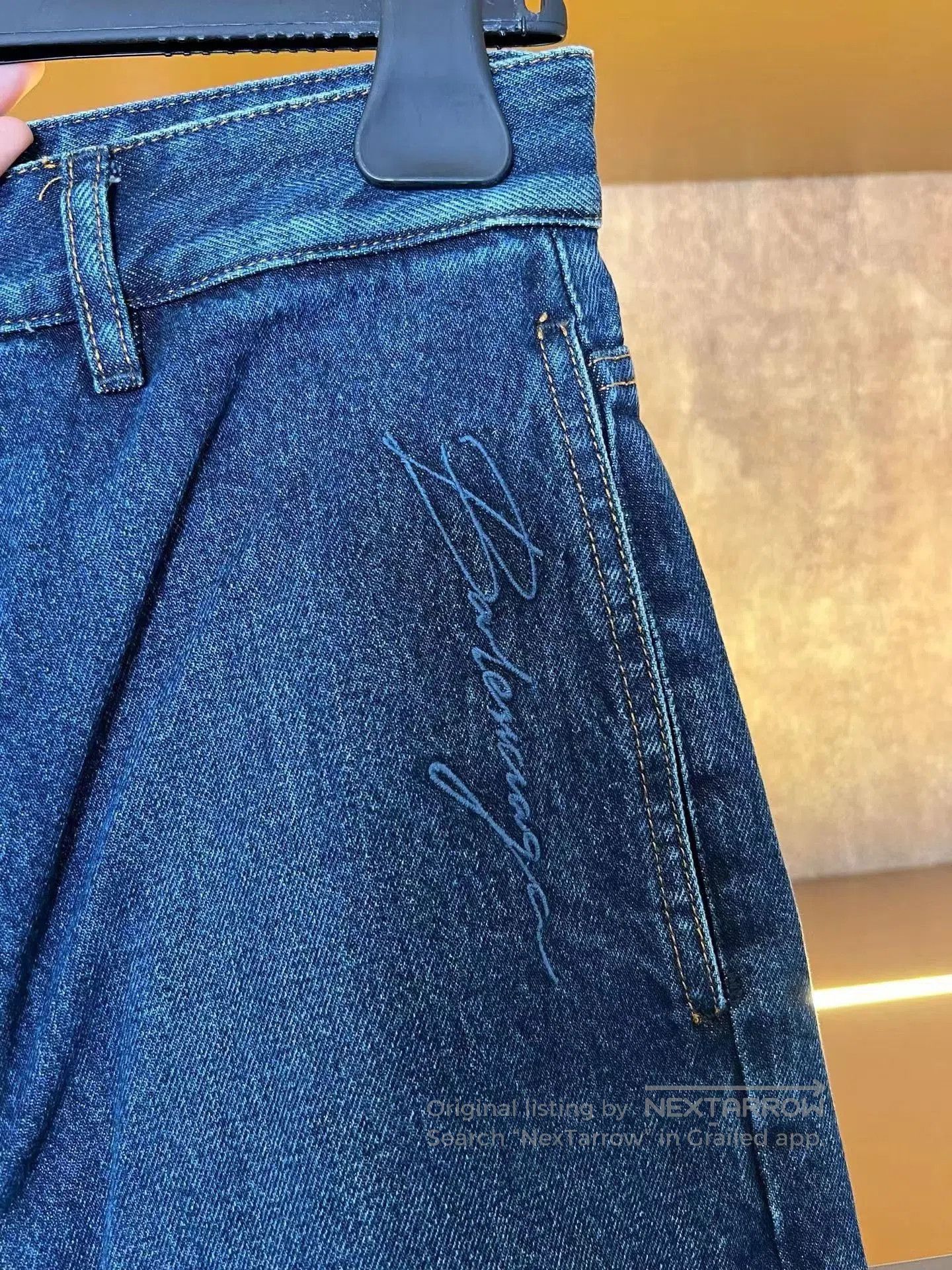 Balenciaga Balenciaga Washed Logo Jeans. Size US 28 / EU 44 - 3 Thumbnail
