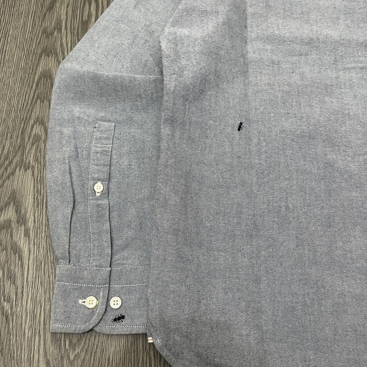 Issey Miyake Tsumori Chisato Selvedge Shirt with a Ant Embroidery Size US M / EU 48-50 / 2 - 9 Thumbnail