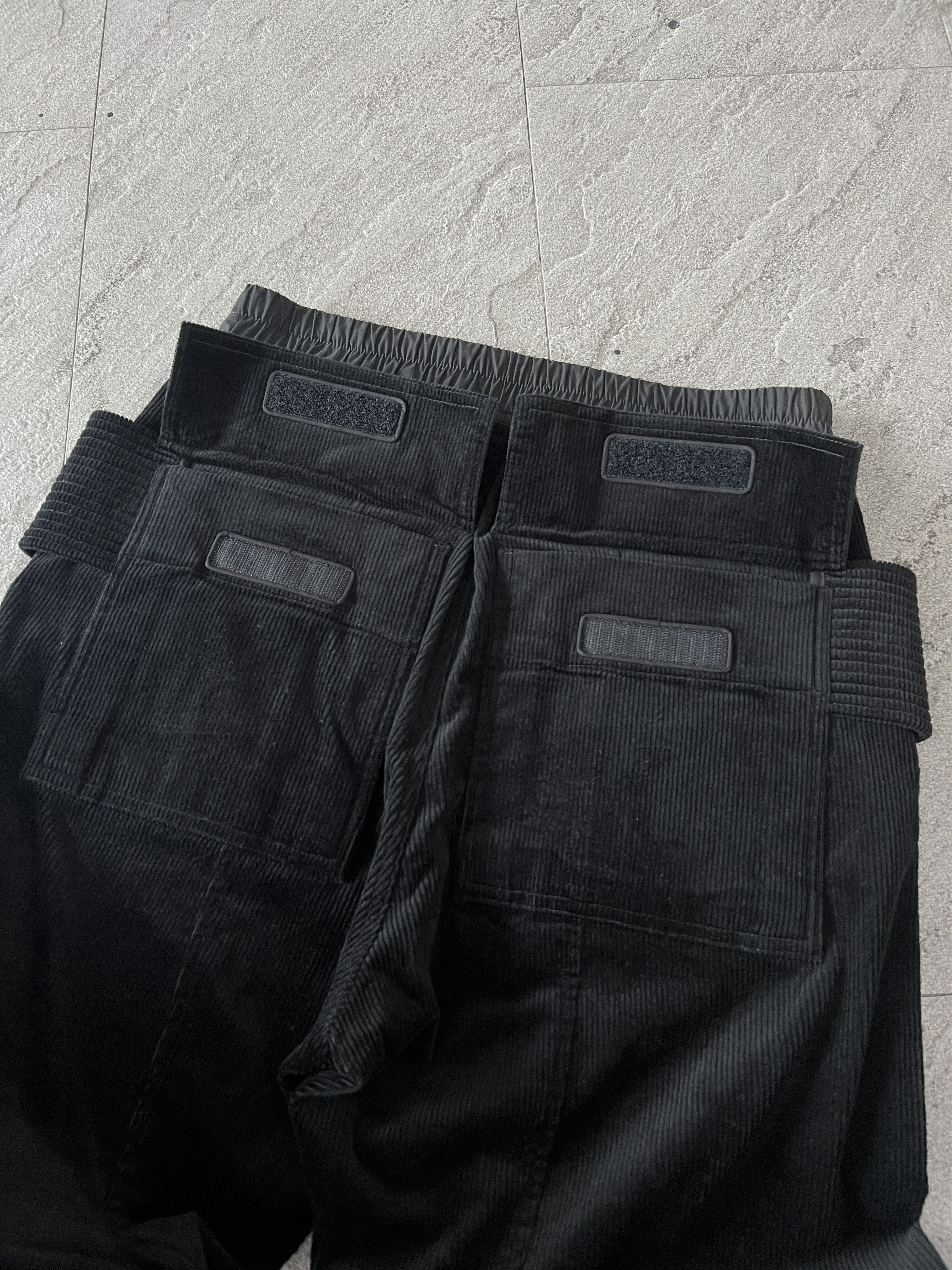 Rick Owens Drkshdw Rare* Rick Owens DRKSHDW Creatch Corduroy Cargo Pant 30-34'' Size US 30 / EU 46 - 5 Thumbnail
