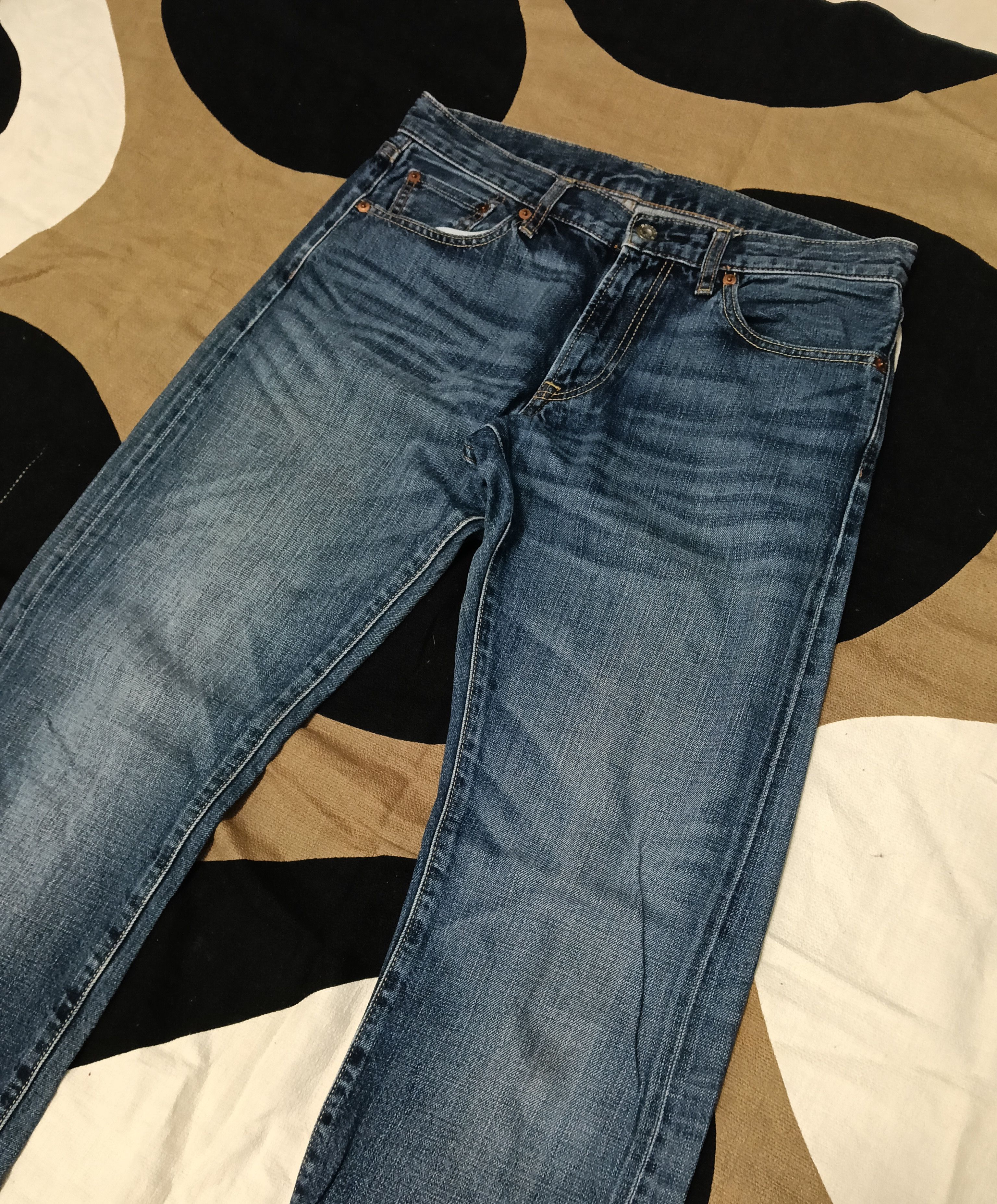 Japanese Brand 💥(32) Flared Uniqlo Jeans Selvedge💥 Size US 32 / EU 48 - 1 Thumbnail