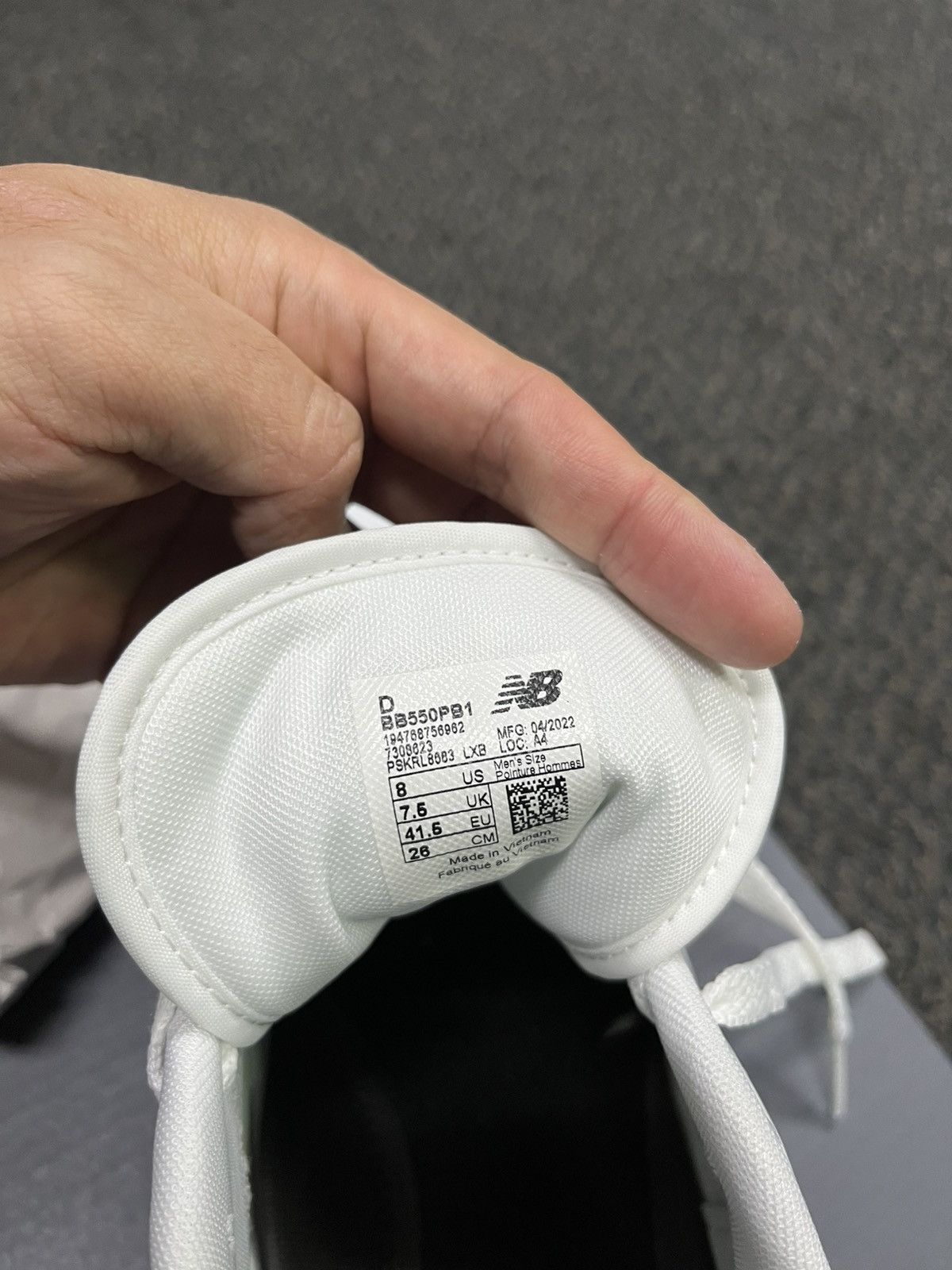 New Balance New balance 550 white Size US 8 / EU 41 - 5 Thumbnail