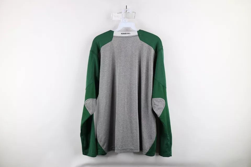 Nike × Vintage Vintage Nike Mini Swoosh Michigan State University T-Shirt Size US XL / EU 56 / 4 - 12 Thumbnail