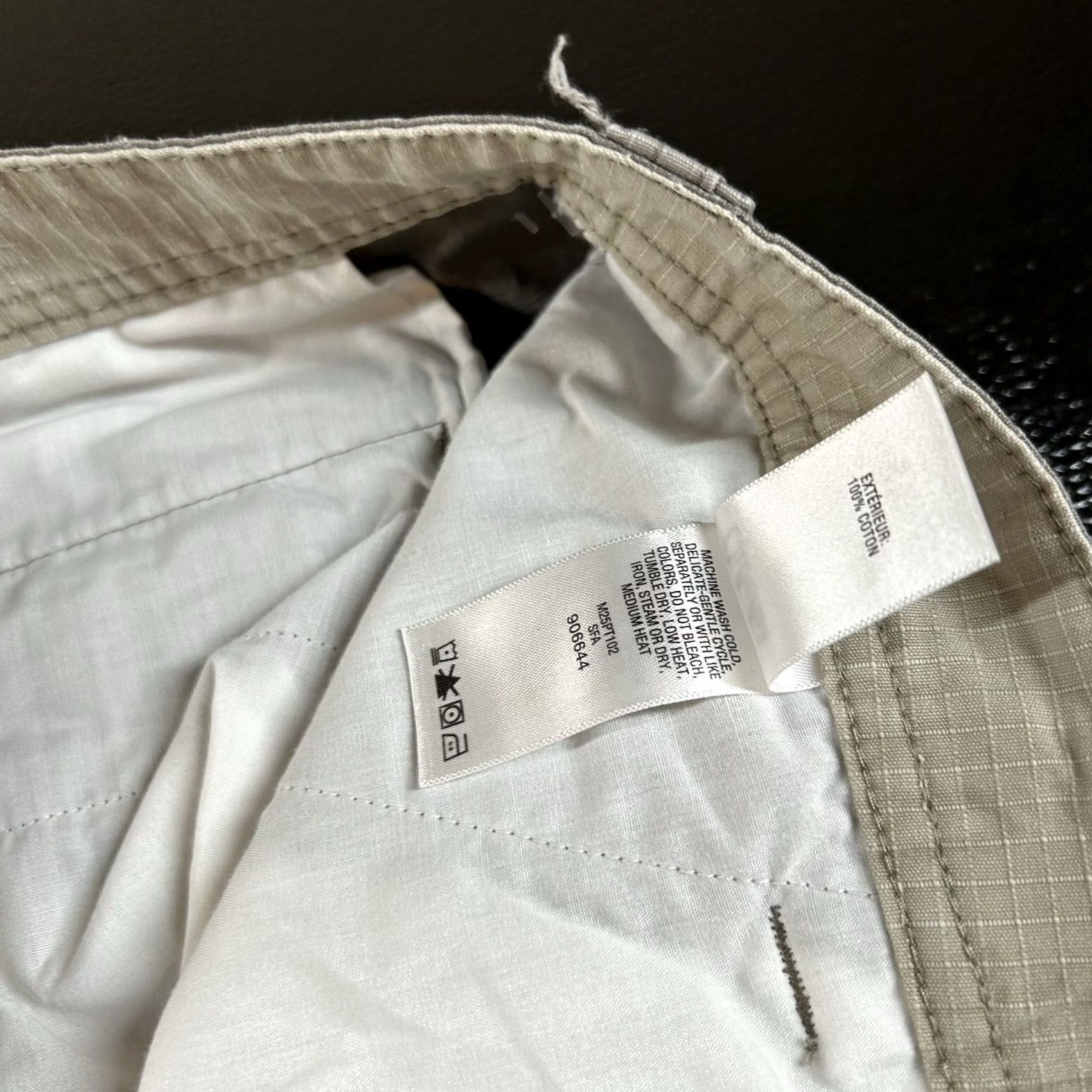 Vintage Cabela's Cargo Pants Mens 36x30 Gray Ripstop Cotton Outdoor Pants Cargo Pocket Casual Workwear Size US 36 / EU 52 - 7 Thumbnail