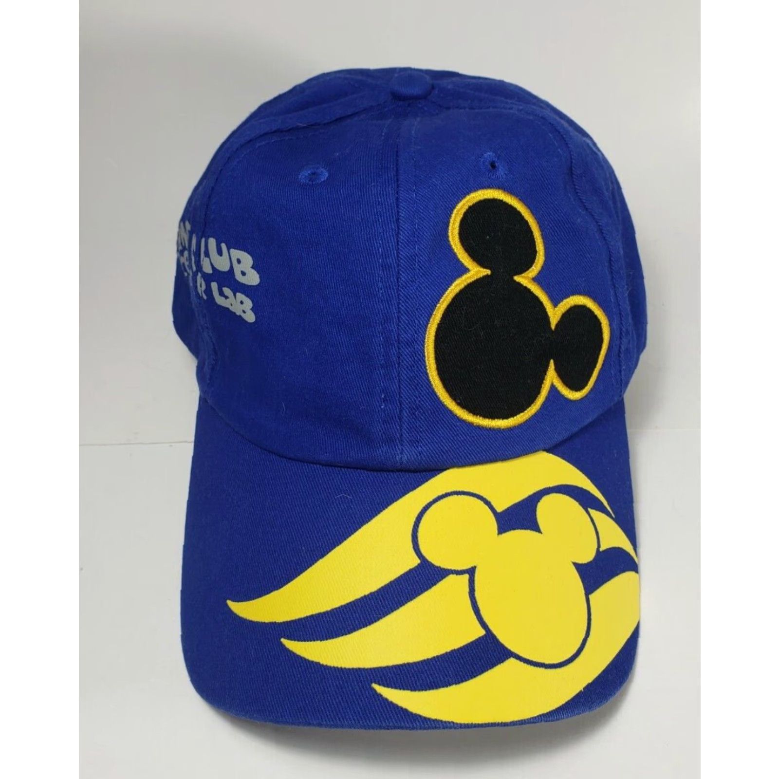 Disney Disney Mickey Mouse Strapback Baseball Hat Cap - Unisex Adults, Adjustable, Twill, Cotton, Multicolor, 90s Logo, Disney Oceaneer Cruises Size ONE SIZE - 2 Thumbnail