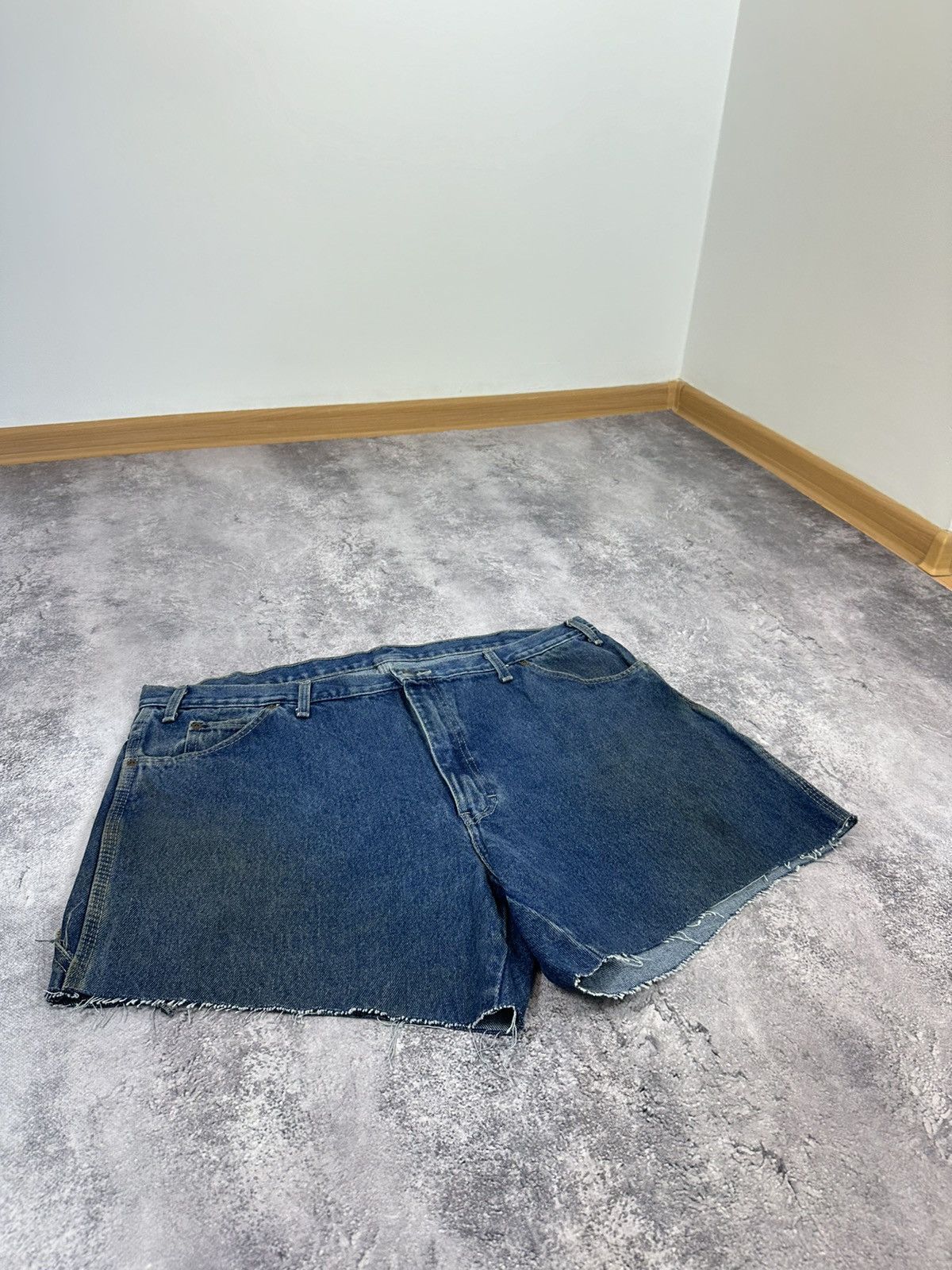 Dickies × Vintage Vintage Dickies Distressed USA Cargo Faded Opium Work Shorts Size US 40 / EU 56 - 8 Thumbnail