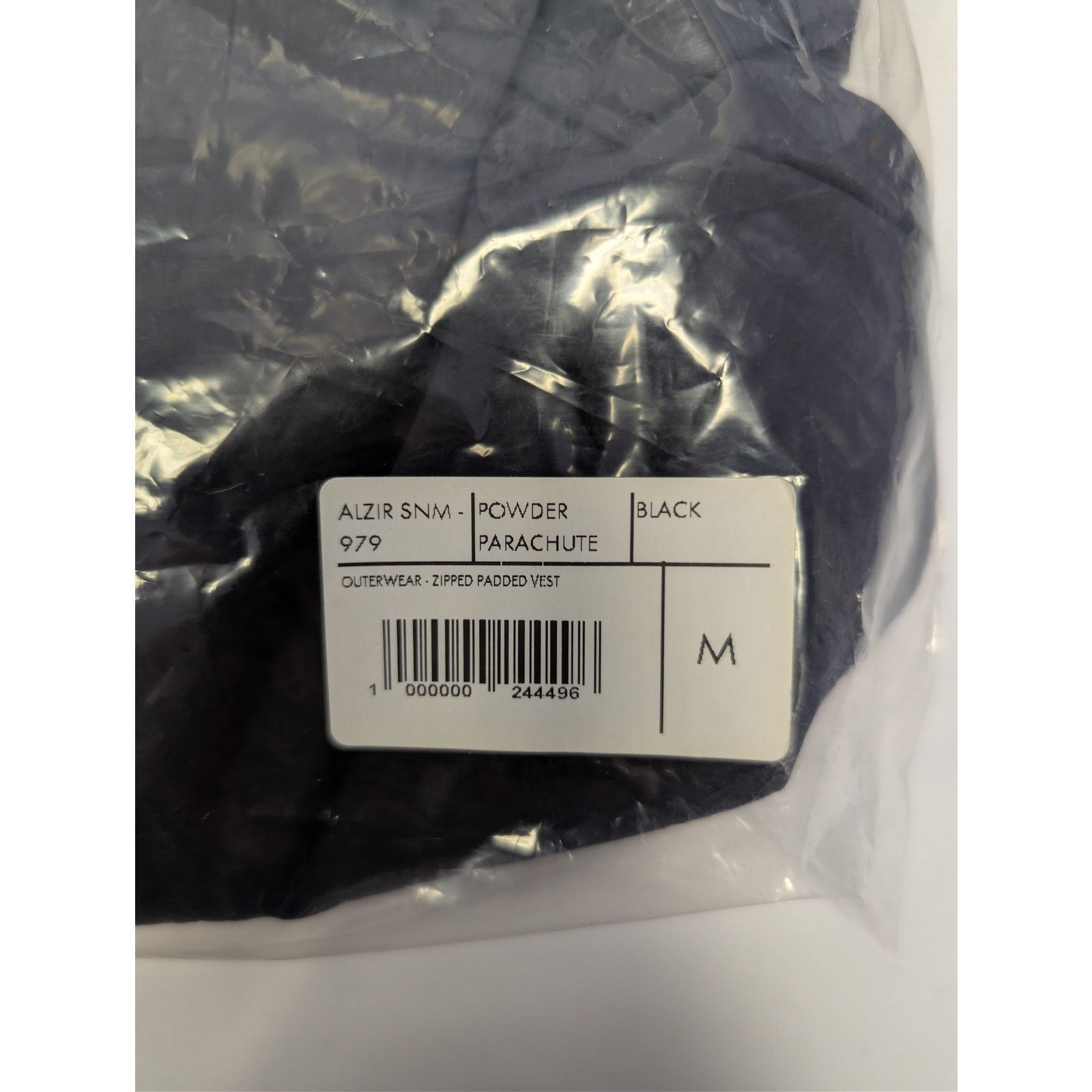 Studio Nicholson o1rshd1 Vest Powder Parachute Gilet in Black Size US M / EU 48-50 / 2 - 22 Thumbnail
